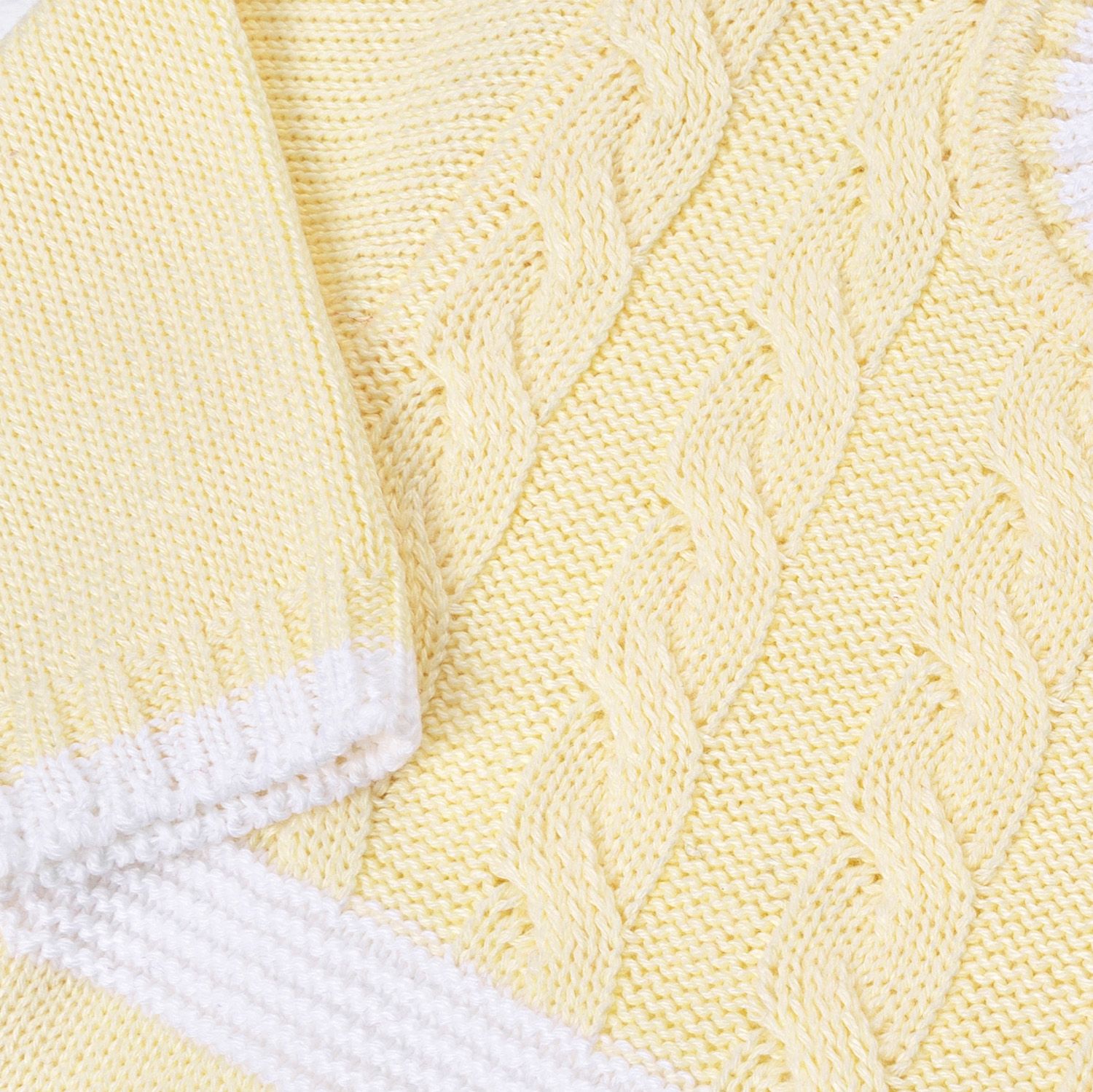 Macacão Tricot Lacinho e Trança Azul