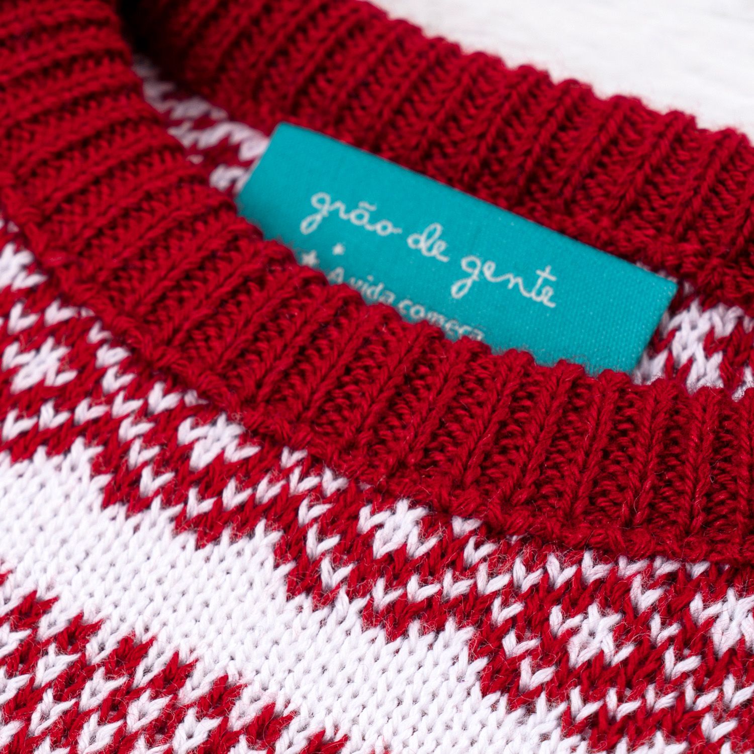 Casaquinho Tricot Geométrico Verde