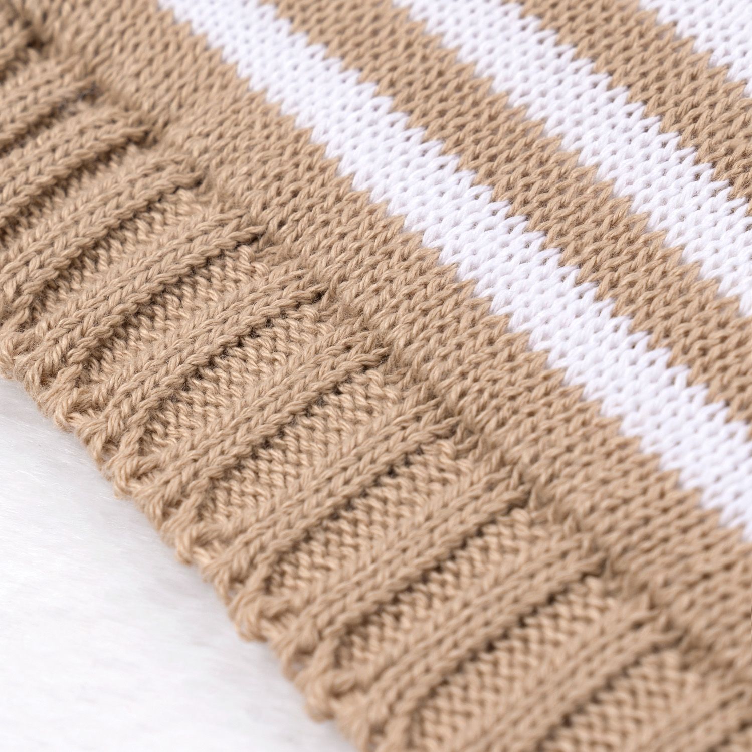 Casaquinho Tricot Geométrico Verde