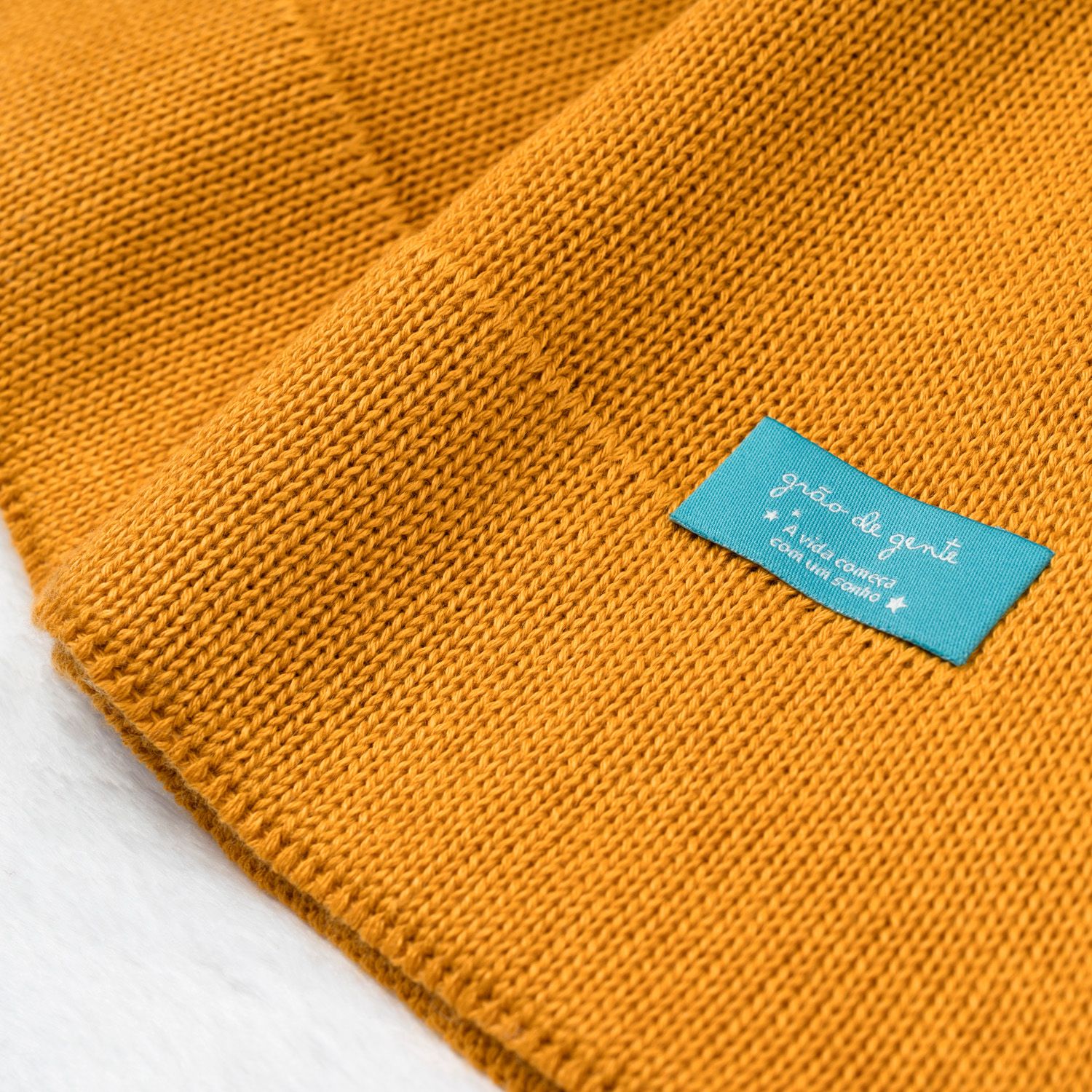 Manta Bebê Tricot Vermelho 80cm