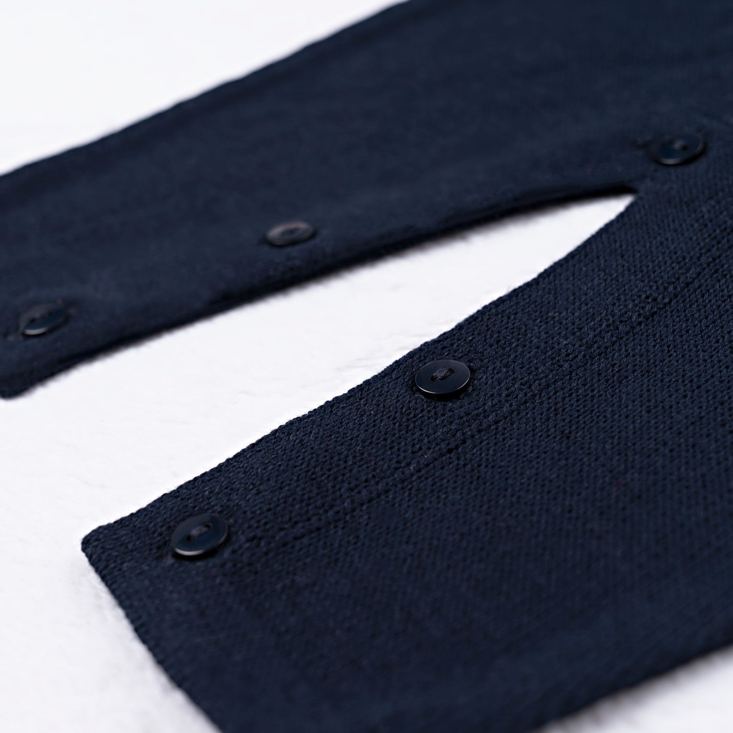 Macacão Tricot Menino Marinheiro Azul Marinho e Branco