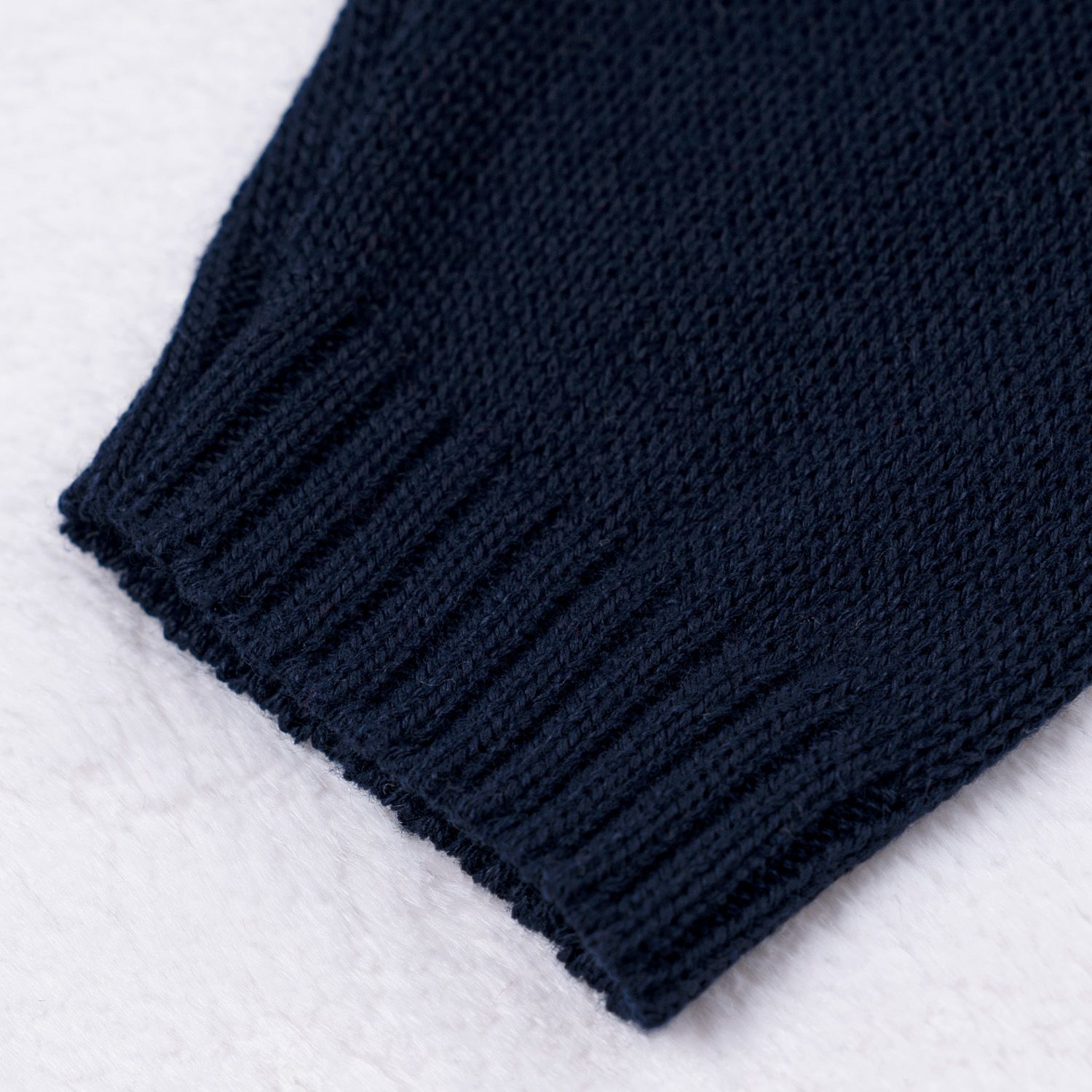 Saída Maternidade Tricot Vestido e Calça Tijolinho e Lacinhos Branco 02 Peças