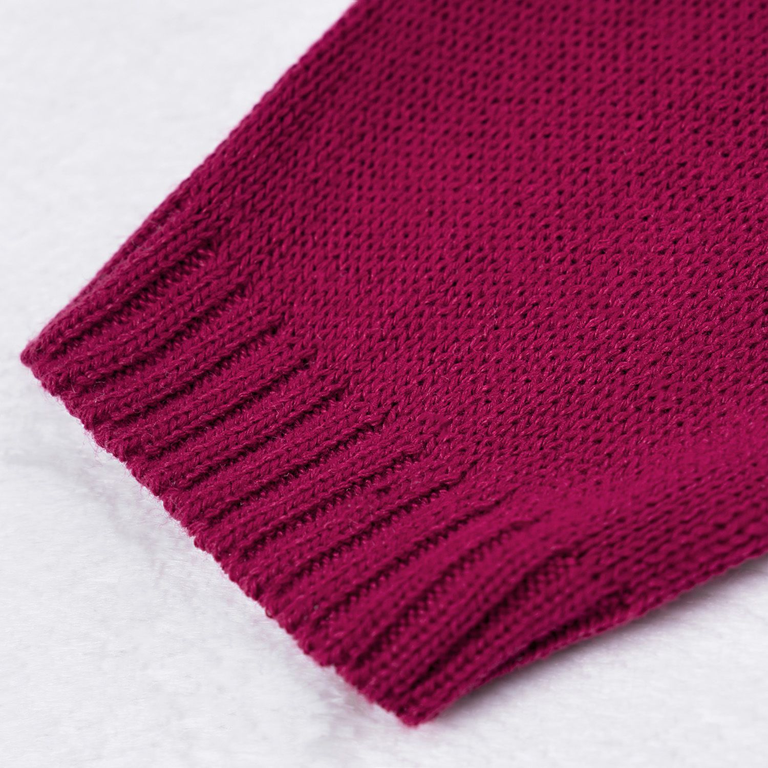 Saída Maternidade Tricot Vestido e Calça Tijolinho e Lacinhos Branco 02 Peças