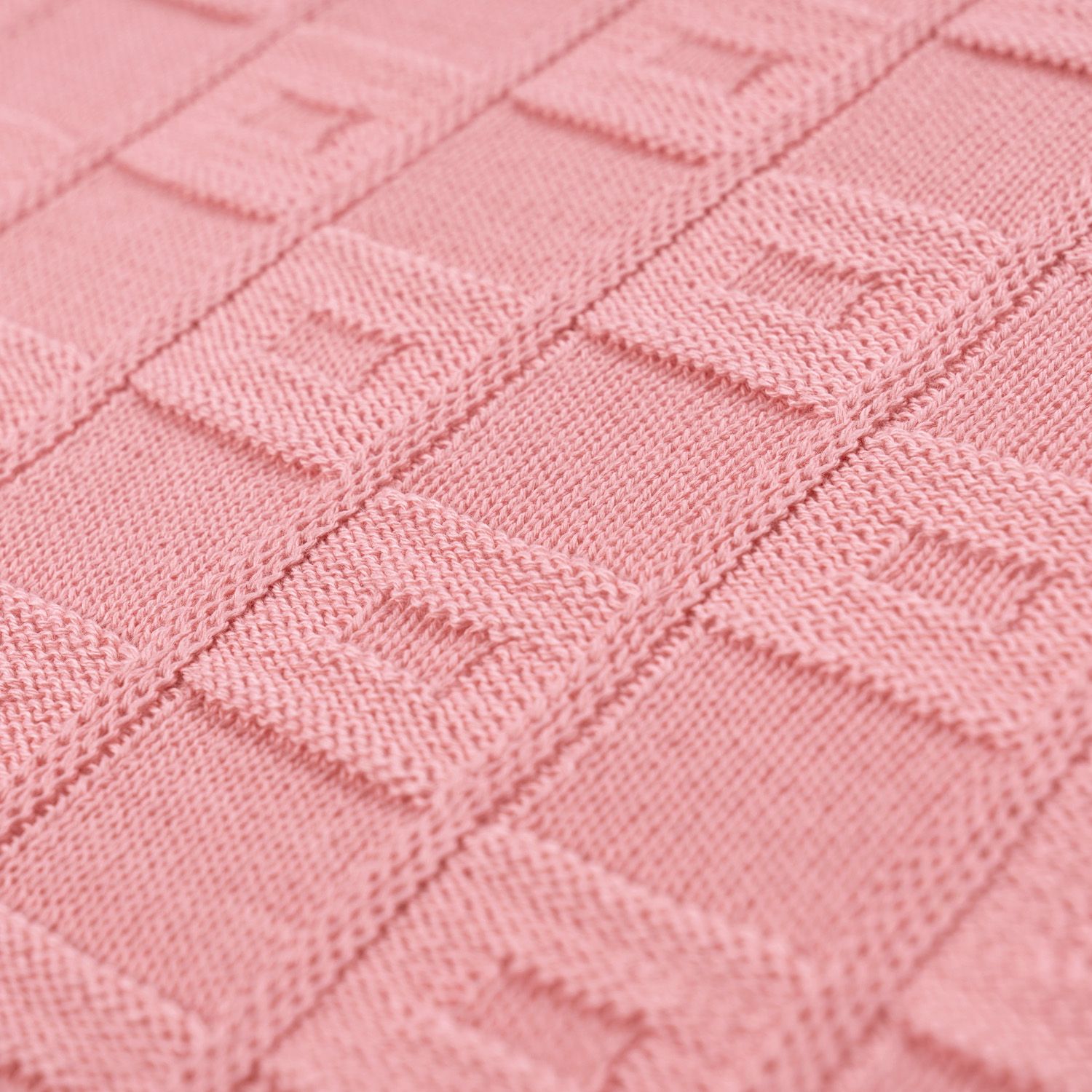 Manta Bebê Tricot Quadrado Perfeito Branco 80cm