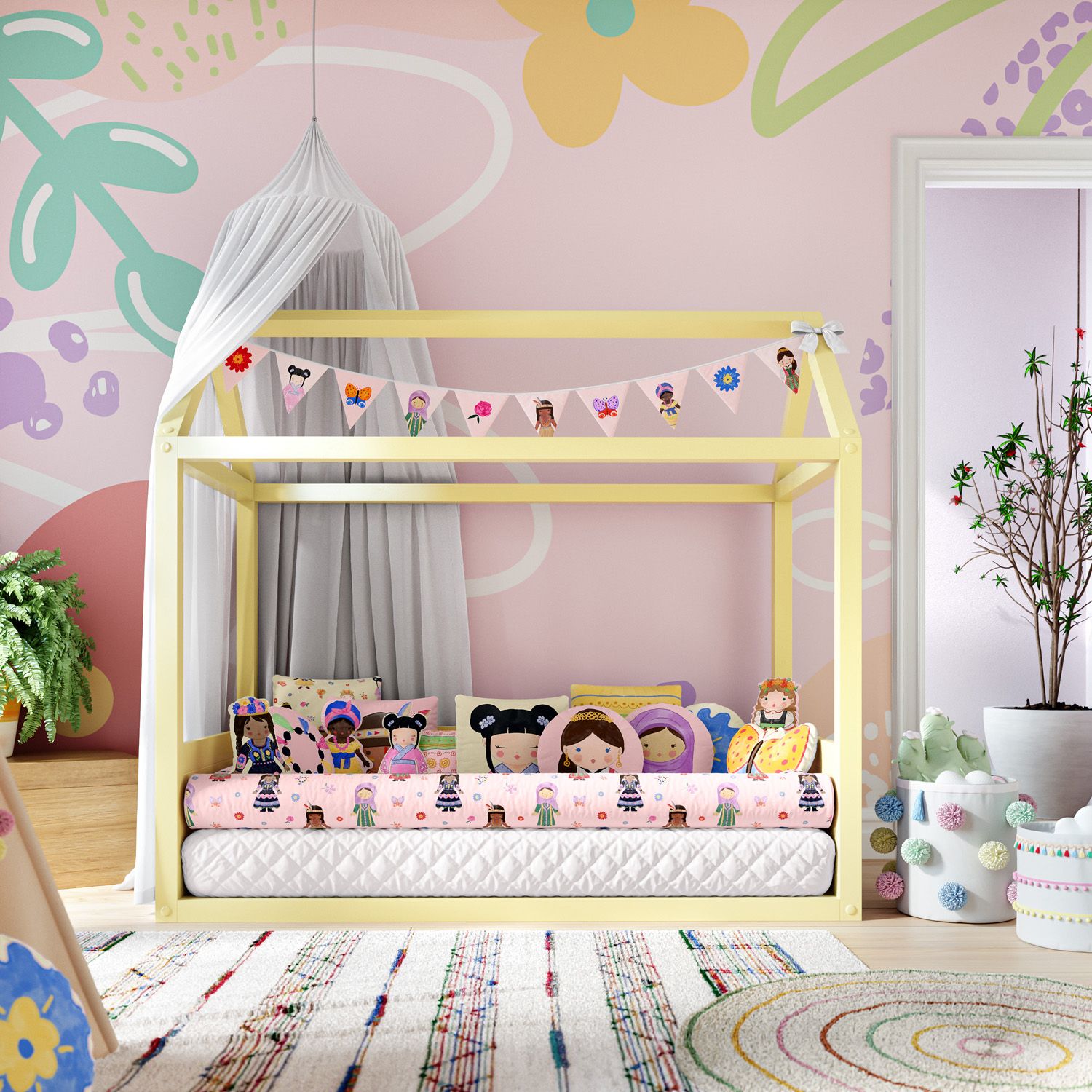 Kit Montessoriano Meninas do Mundo