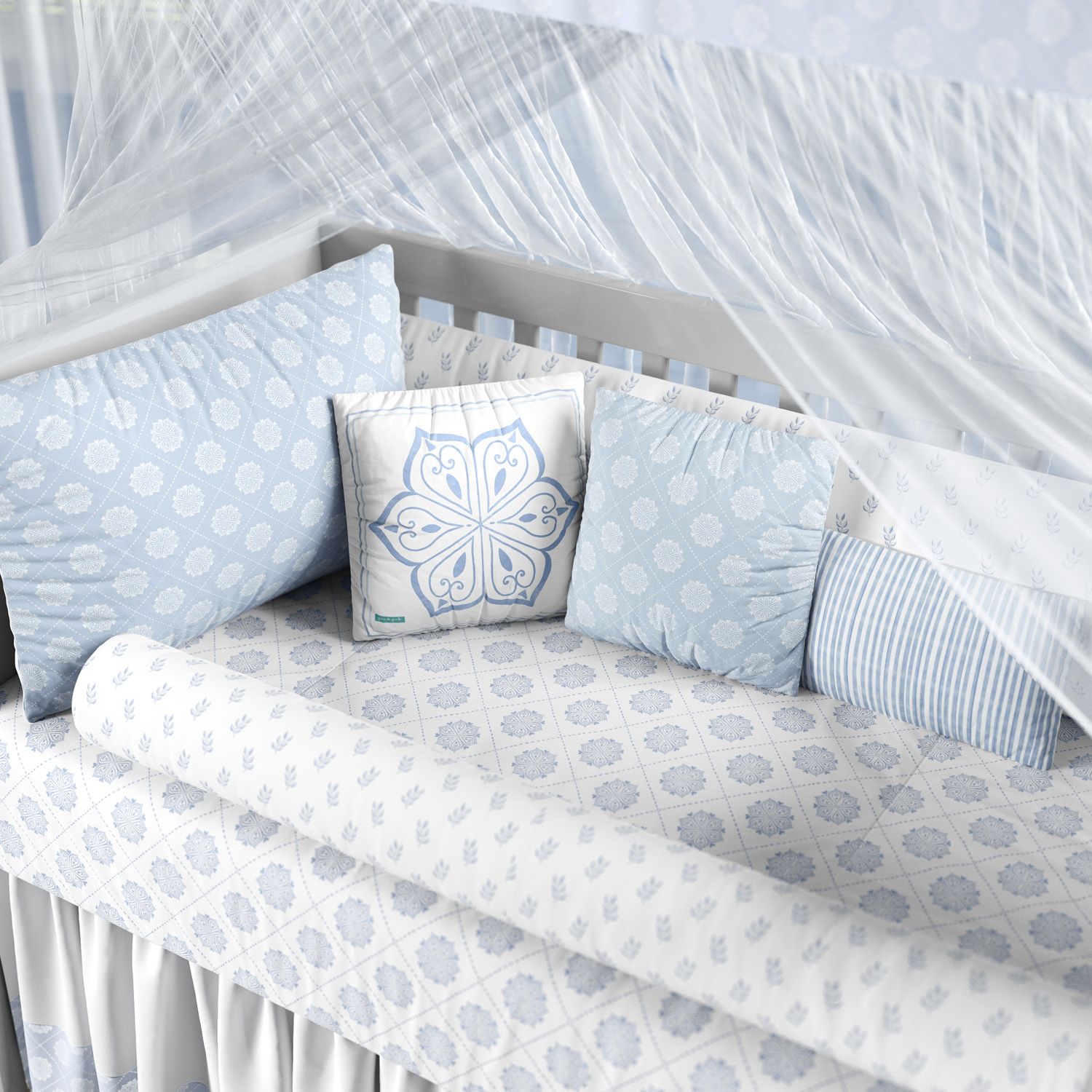 Kit Berço Mandala Vintage