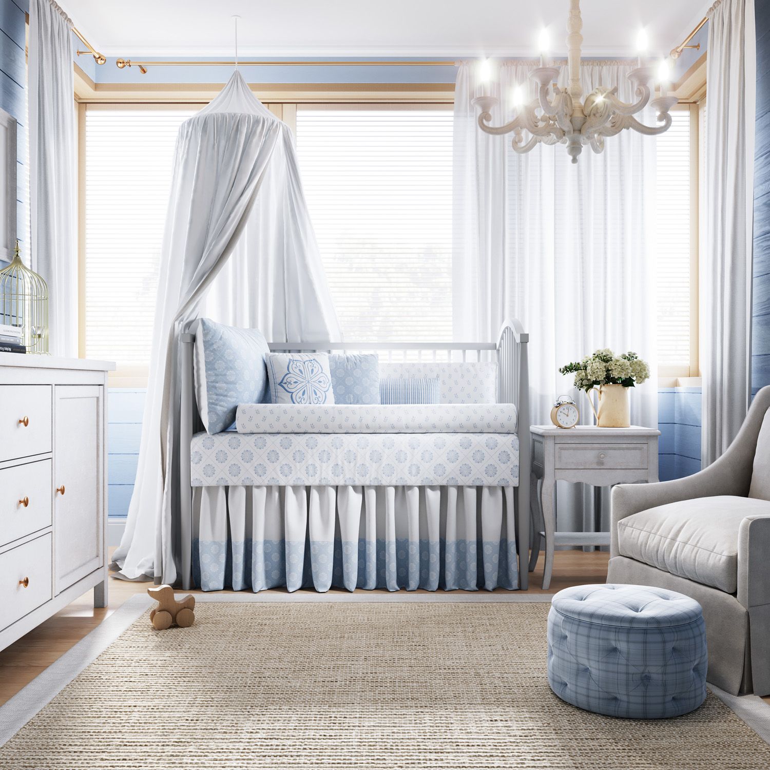 Kit Berço Mandala Vintage