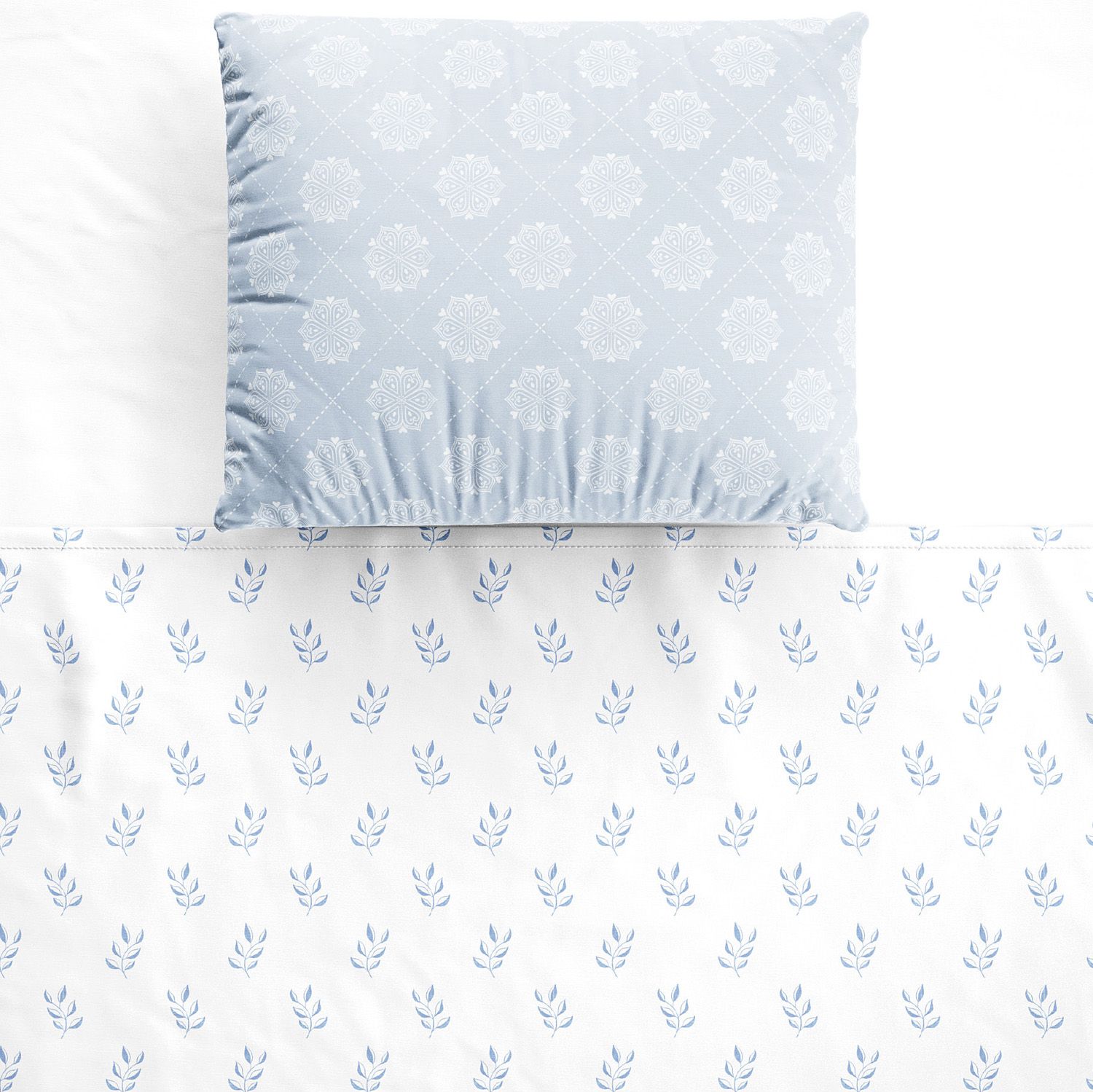 Jogo de Lençol Berço Mandala Vintage 3 Peças