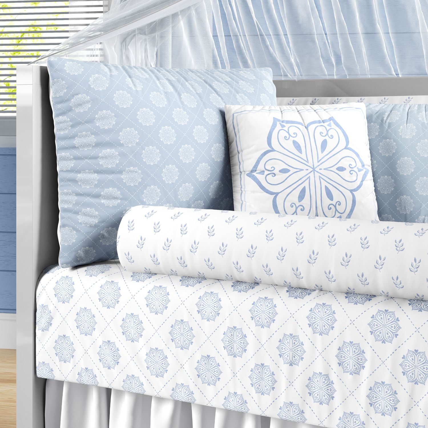 Kit Berço Mandala Vintage