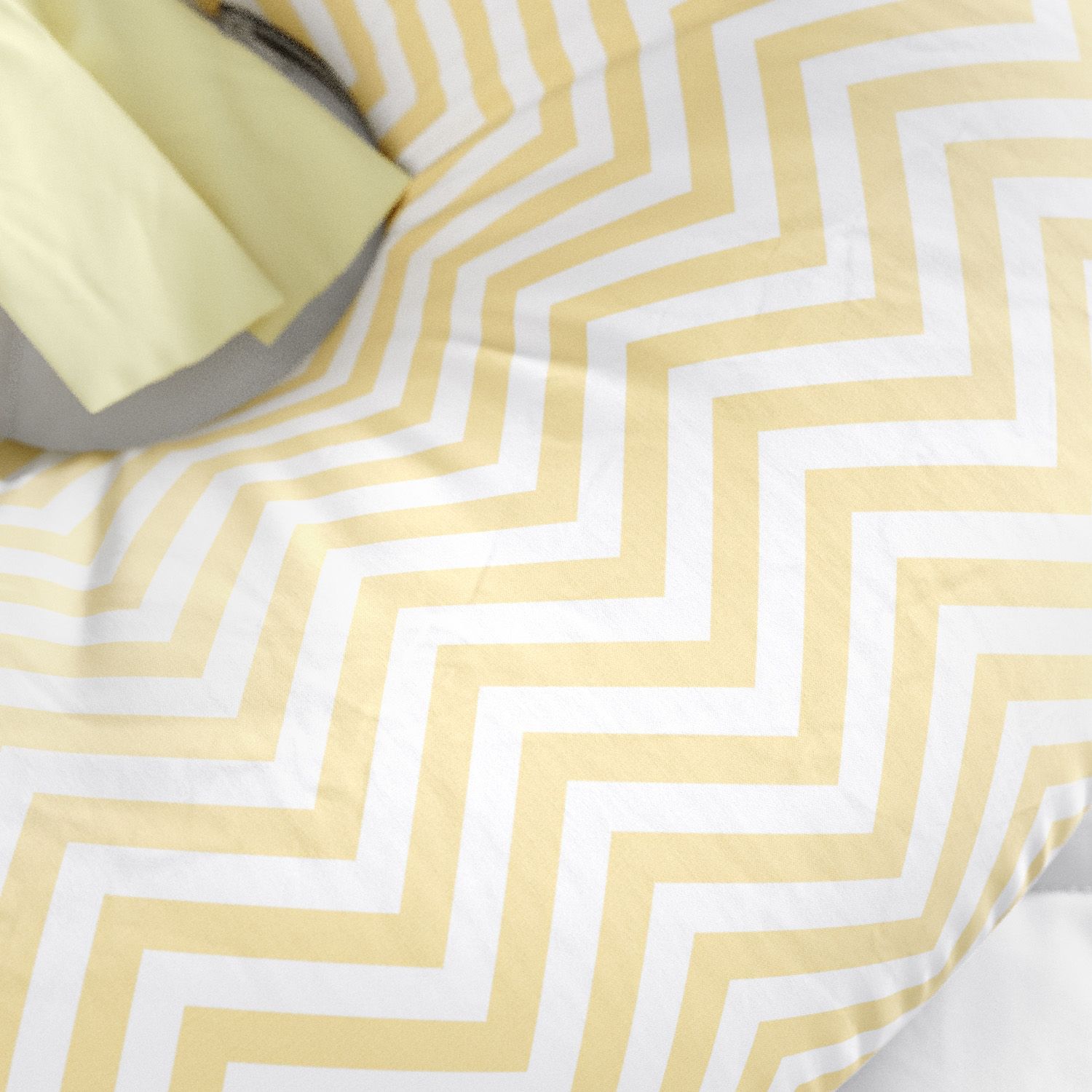 Almofada Amamentação Chevron Azul com Laço