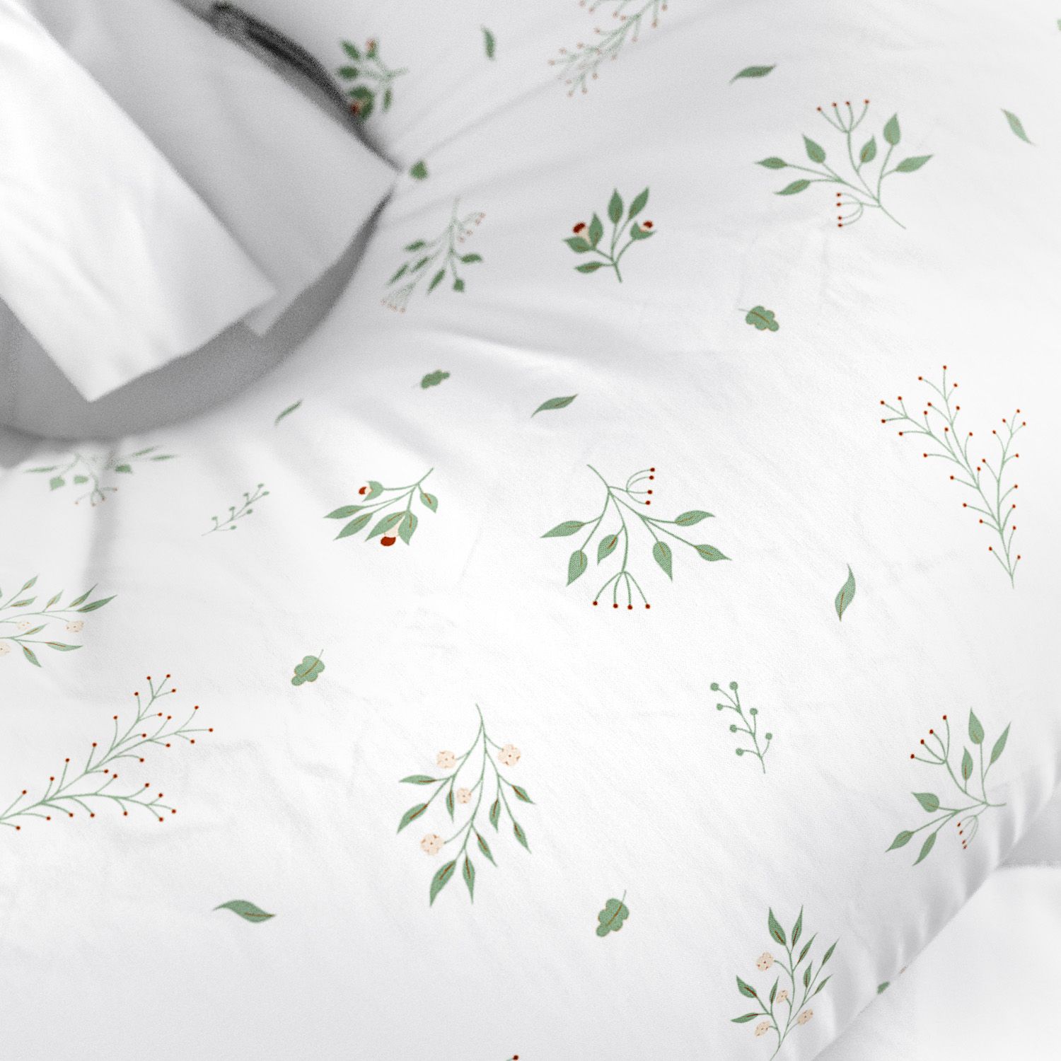 Almofada Amamentação Floral Bosque Encantado Rosa com Laço