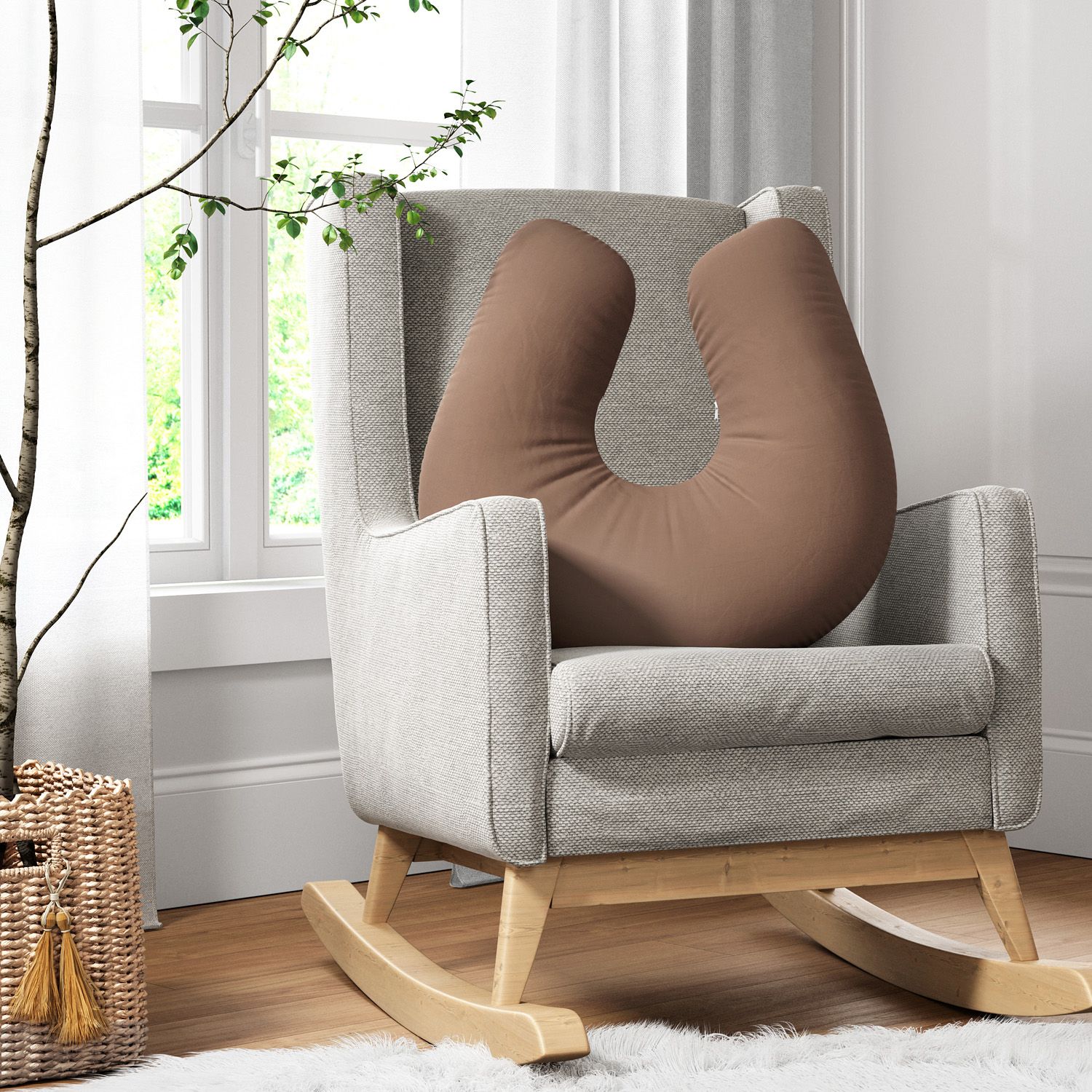 Almofada Amamentação Branca