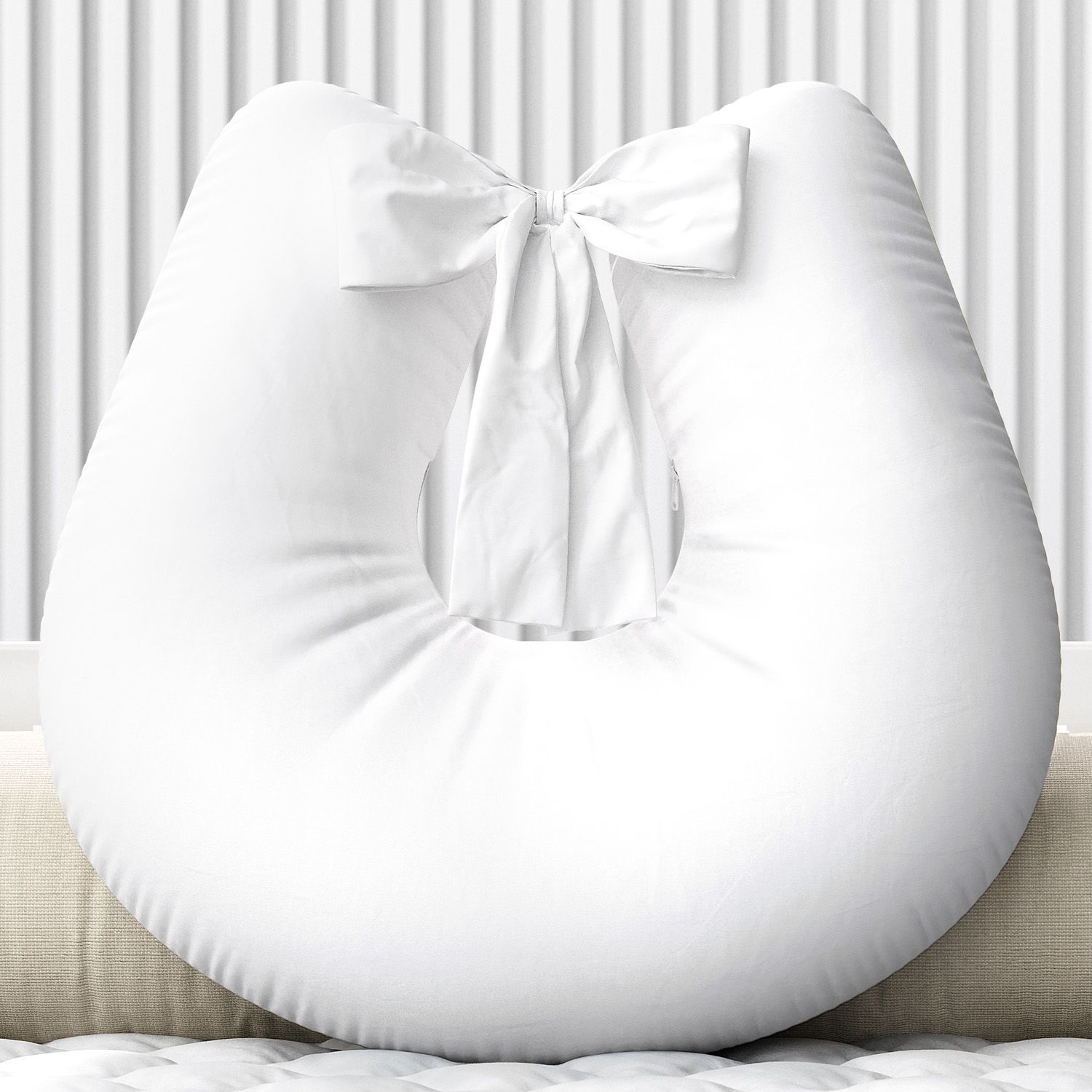 Almofada Amamentação com Laço Amarelo