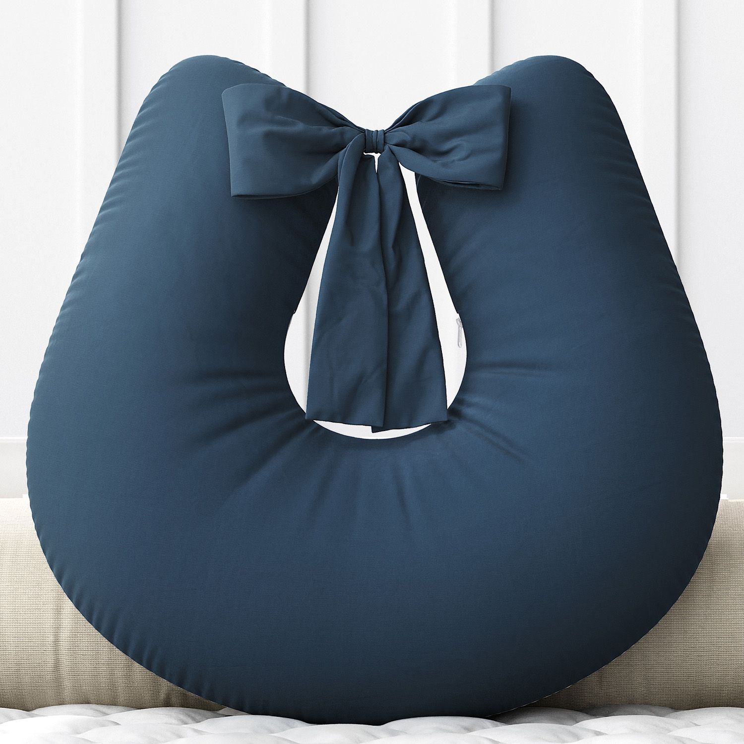 Almofada Amamentação com Laço Amarelo