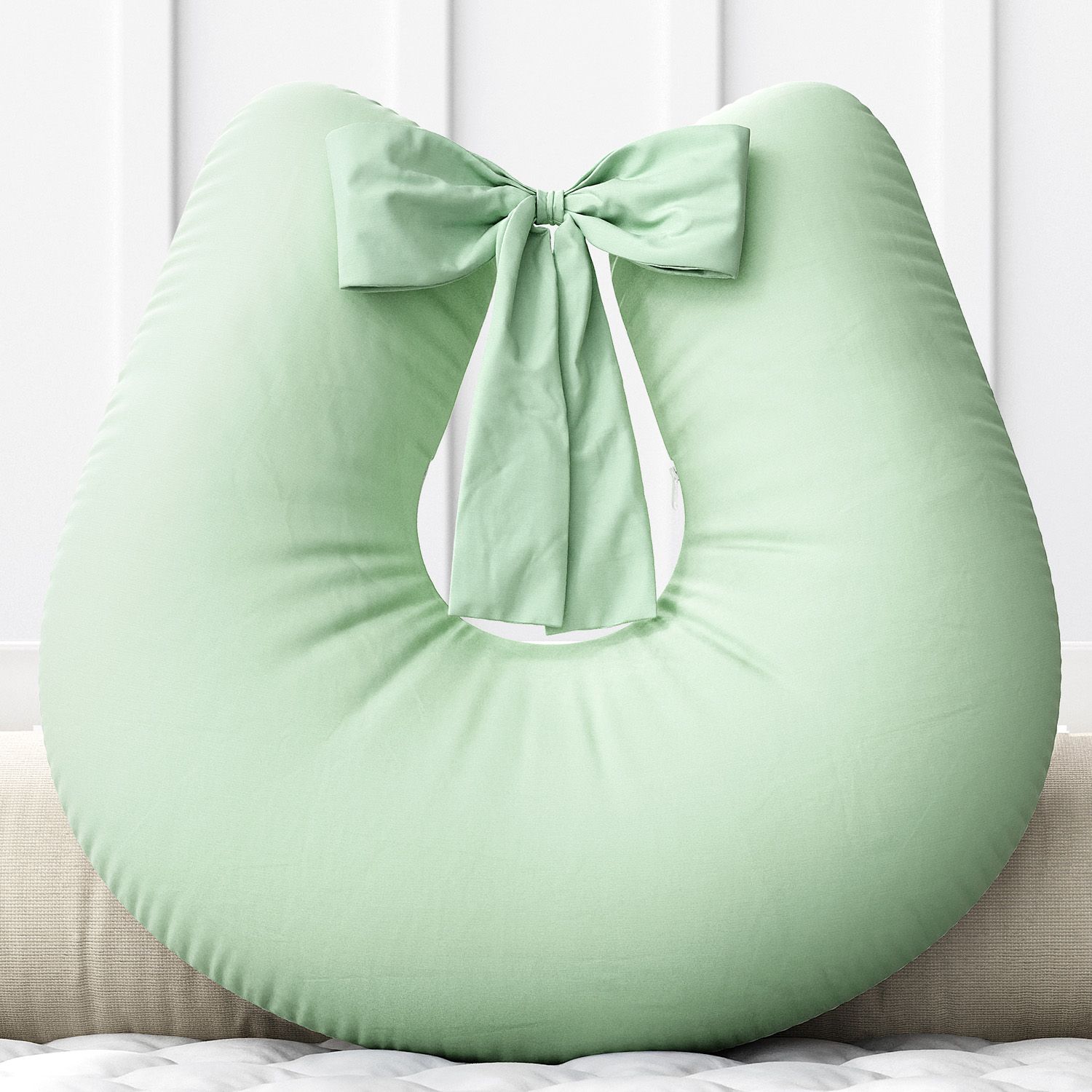 Almofada Amamentação com Laço Amarelo