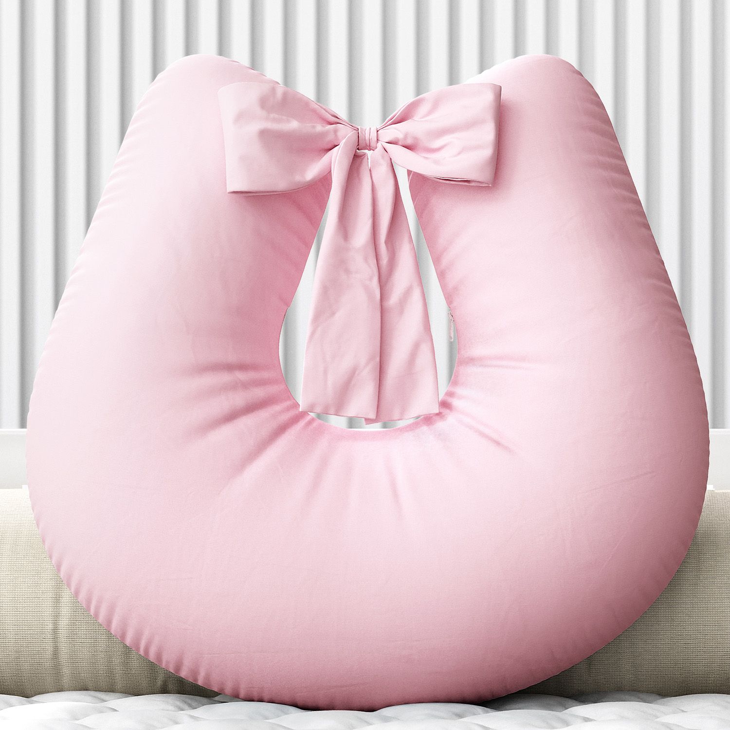 Almofada Amamentação com Laço Amarelo