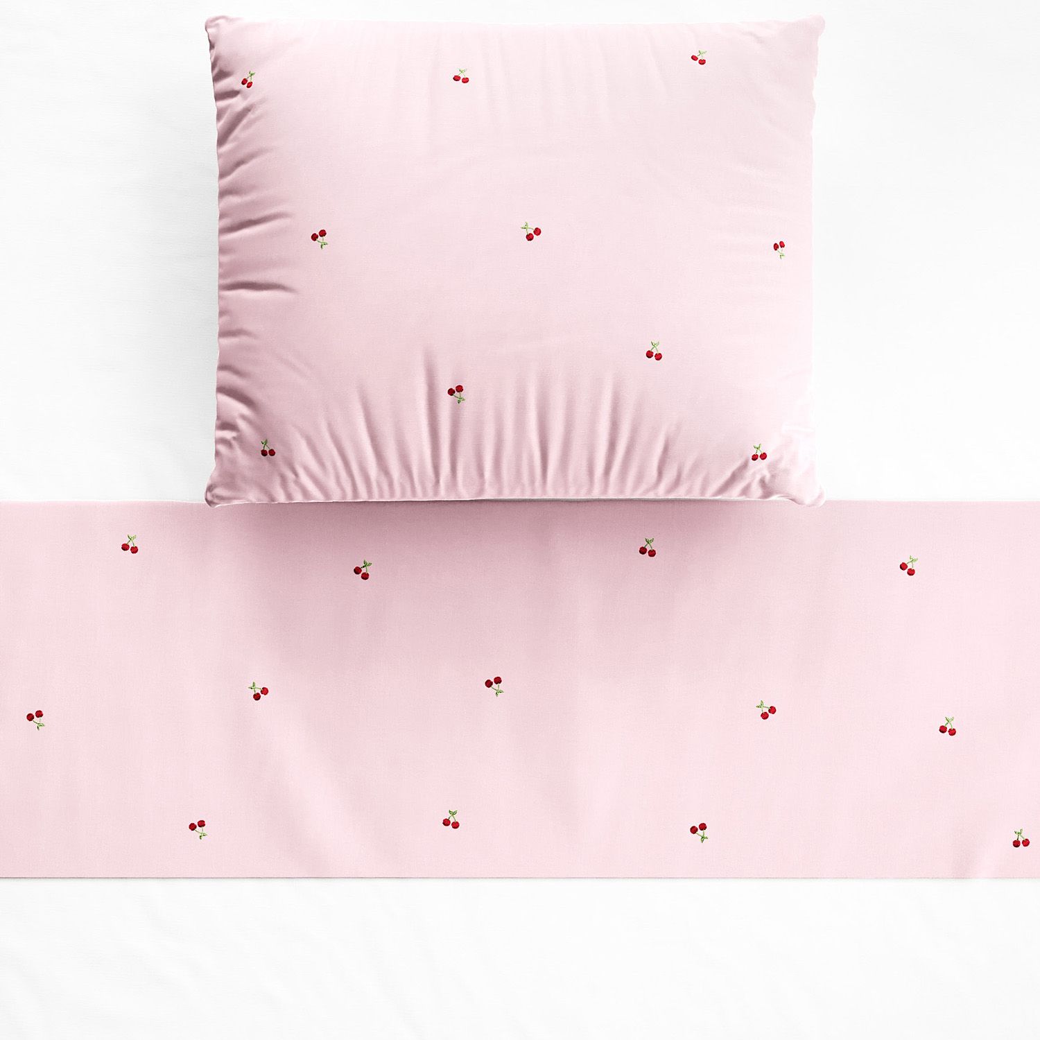 Jogo de Lençol Berço Cerejinhas 3 Peças