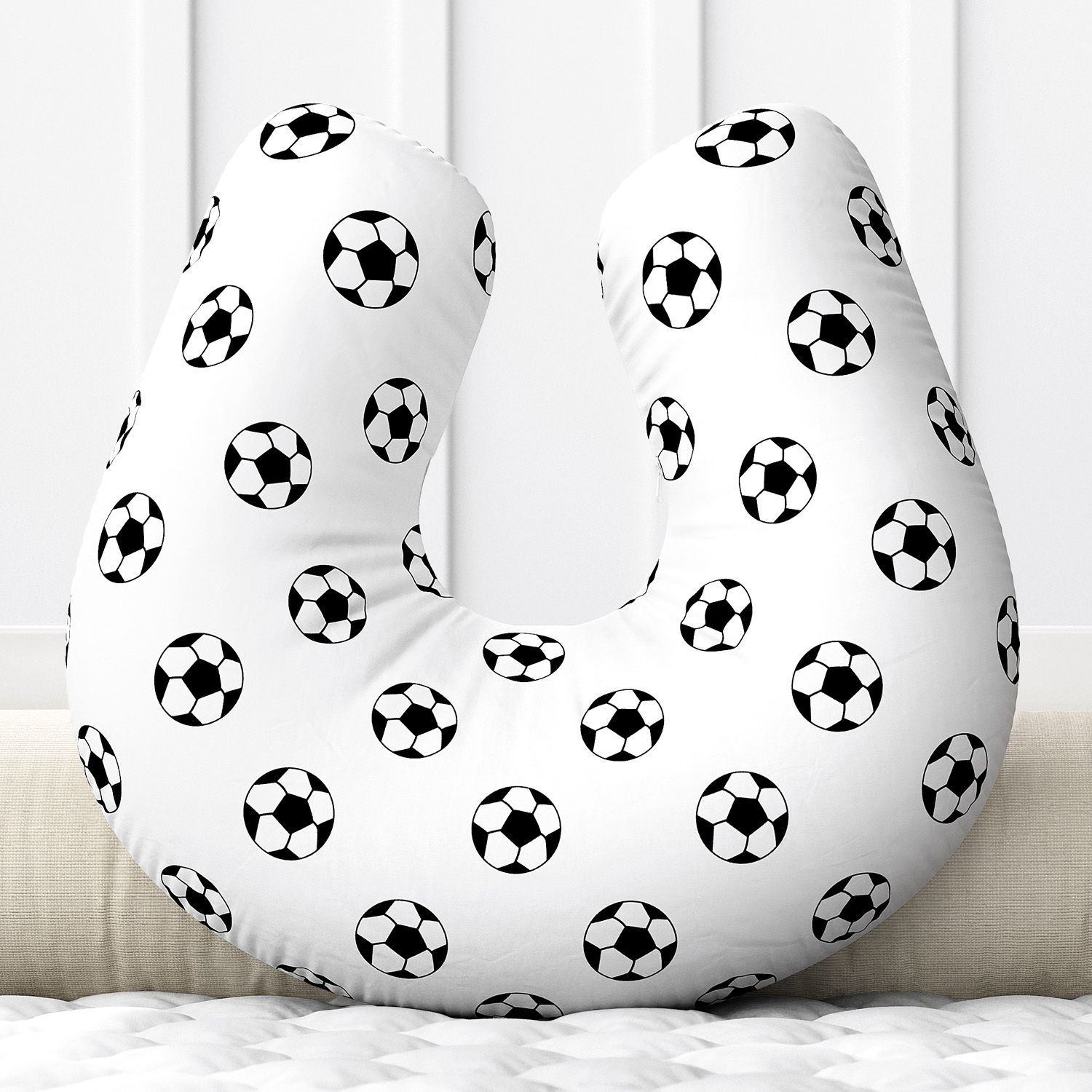 Almofada Amamentação Bolas de Futebol