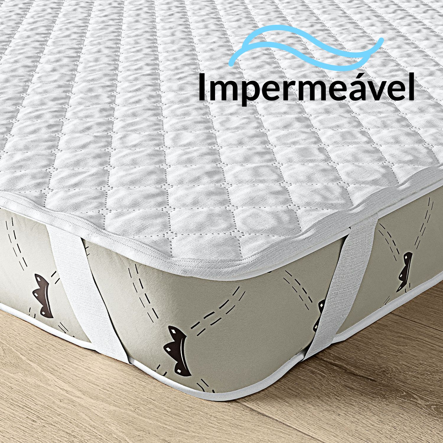Protetor de Colchão Impermeável Berço Americano 130x70