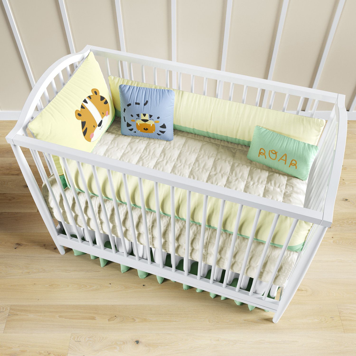 Kit Berço Carinha de Tigre