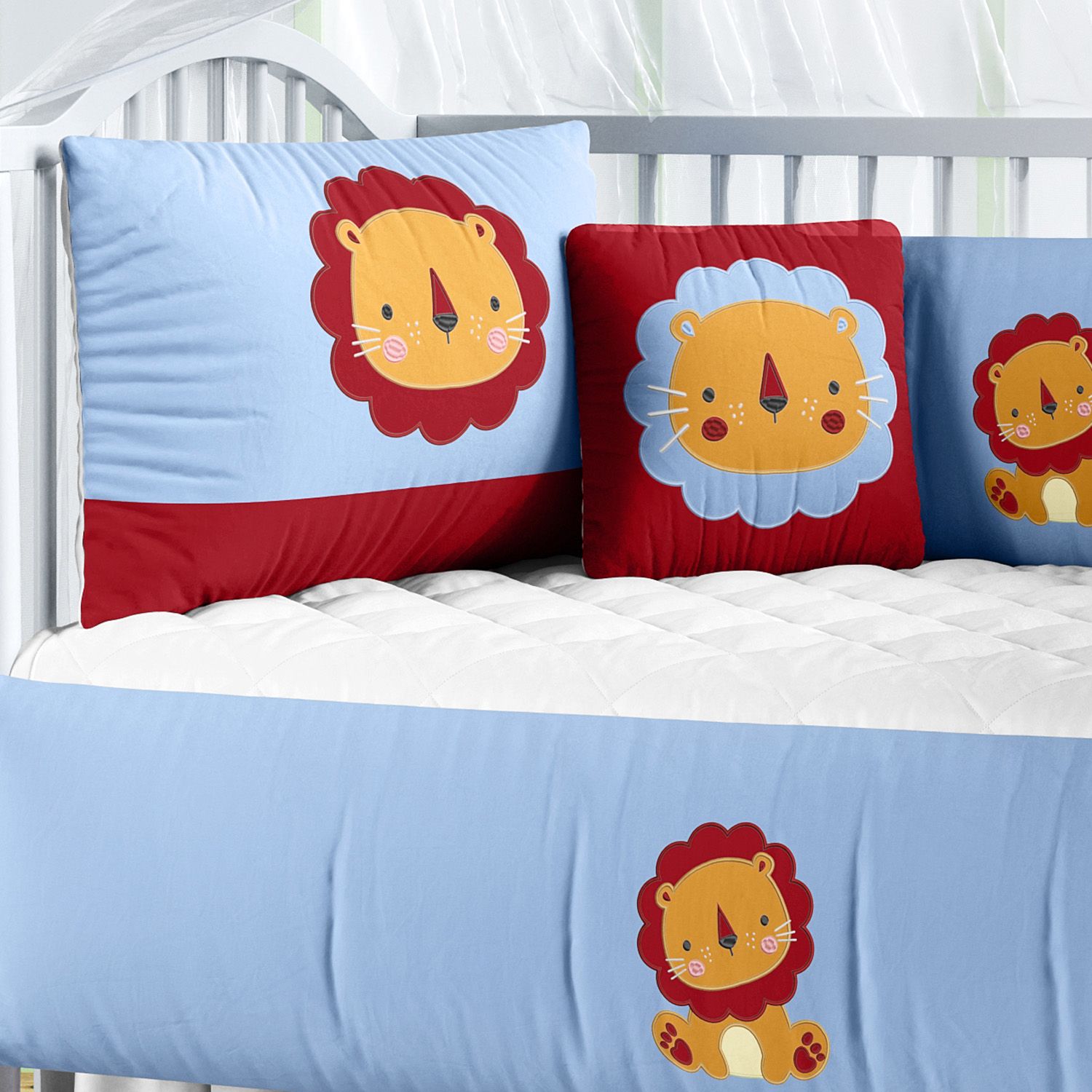 Kit Berço Carinha de Leão