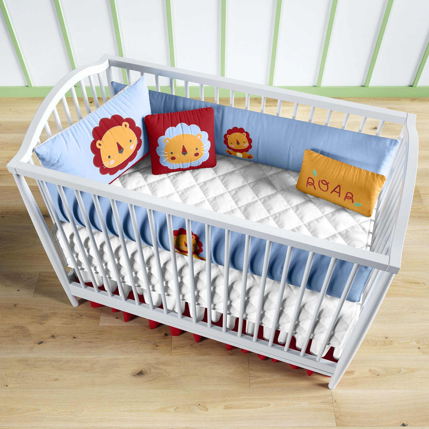 Kit Berço Carinha de Leão