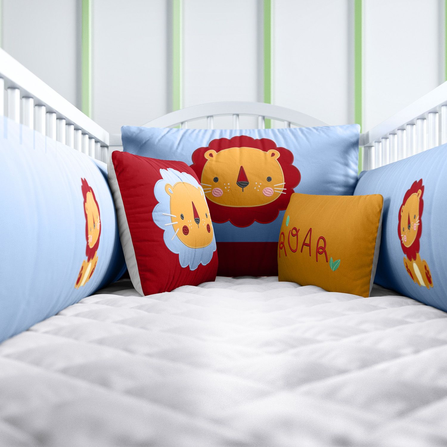 Kit Berço Carinha de Leão