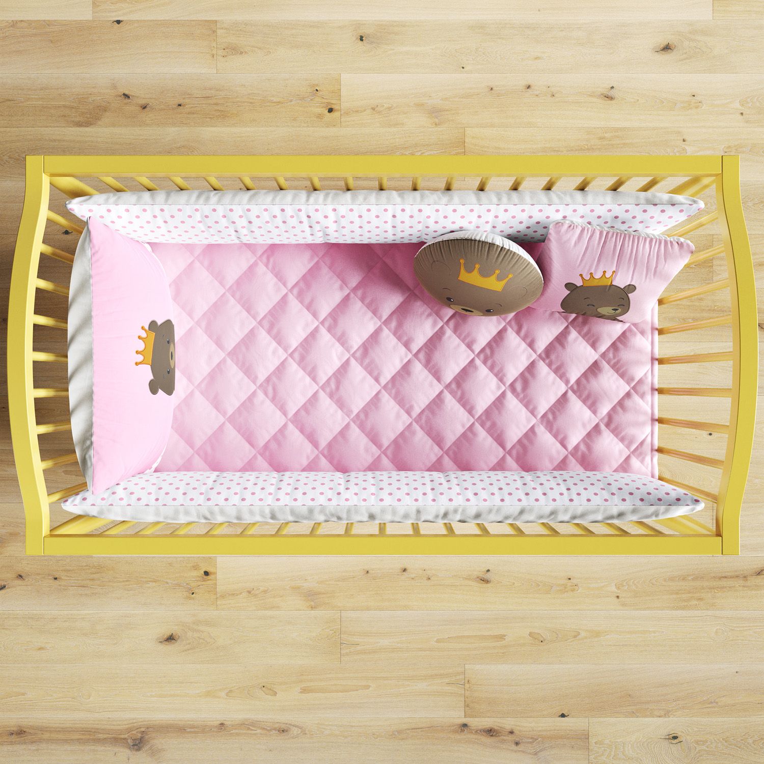 Kit Berço Ursa Princesa