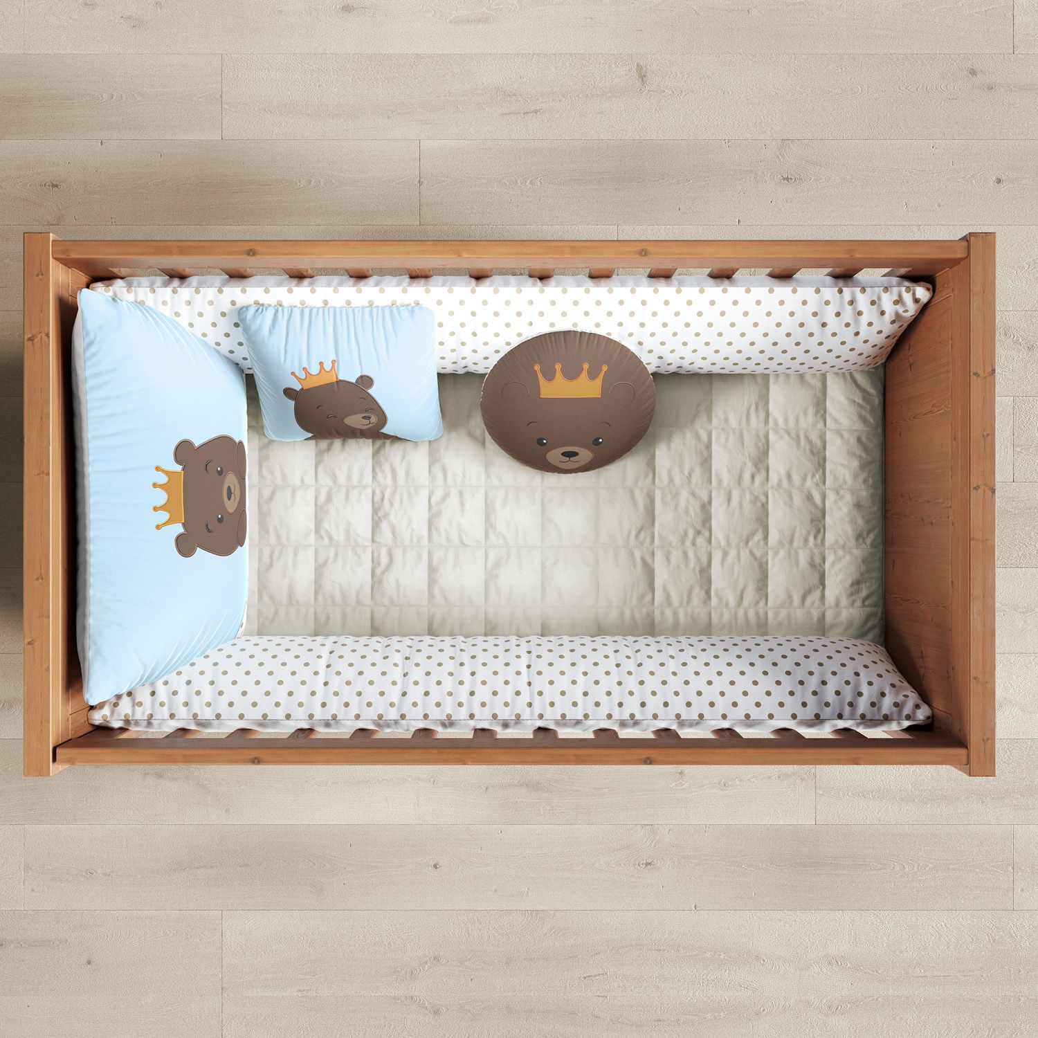 Kit Berço Ursinho Príncipe