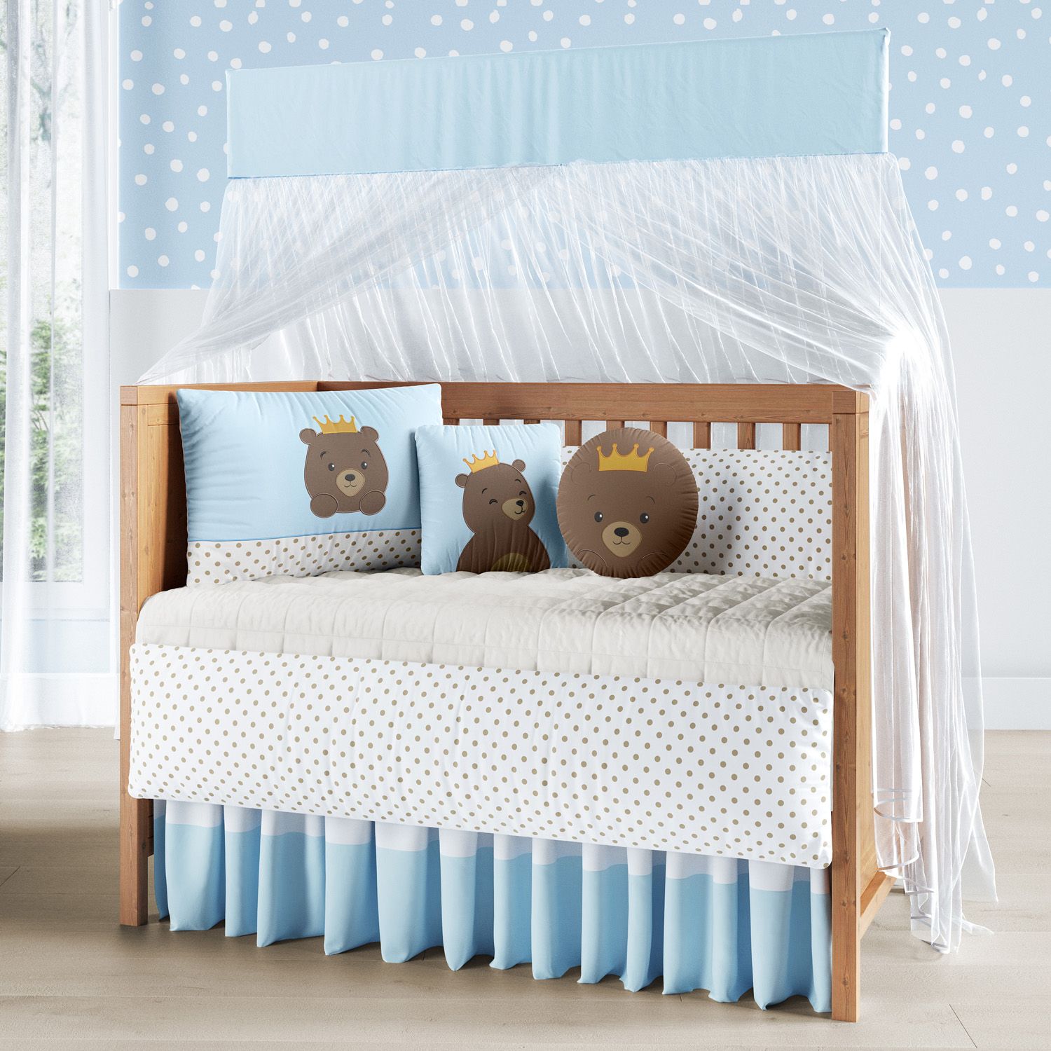 Kit Berço Ursinho Príncipe