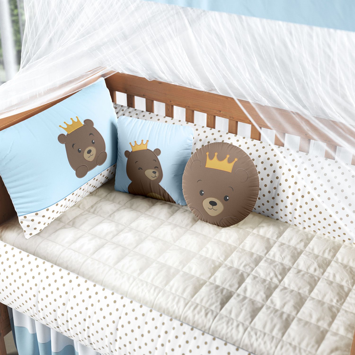 Kit Berço Ursinho Príncipe