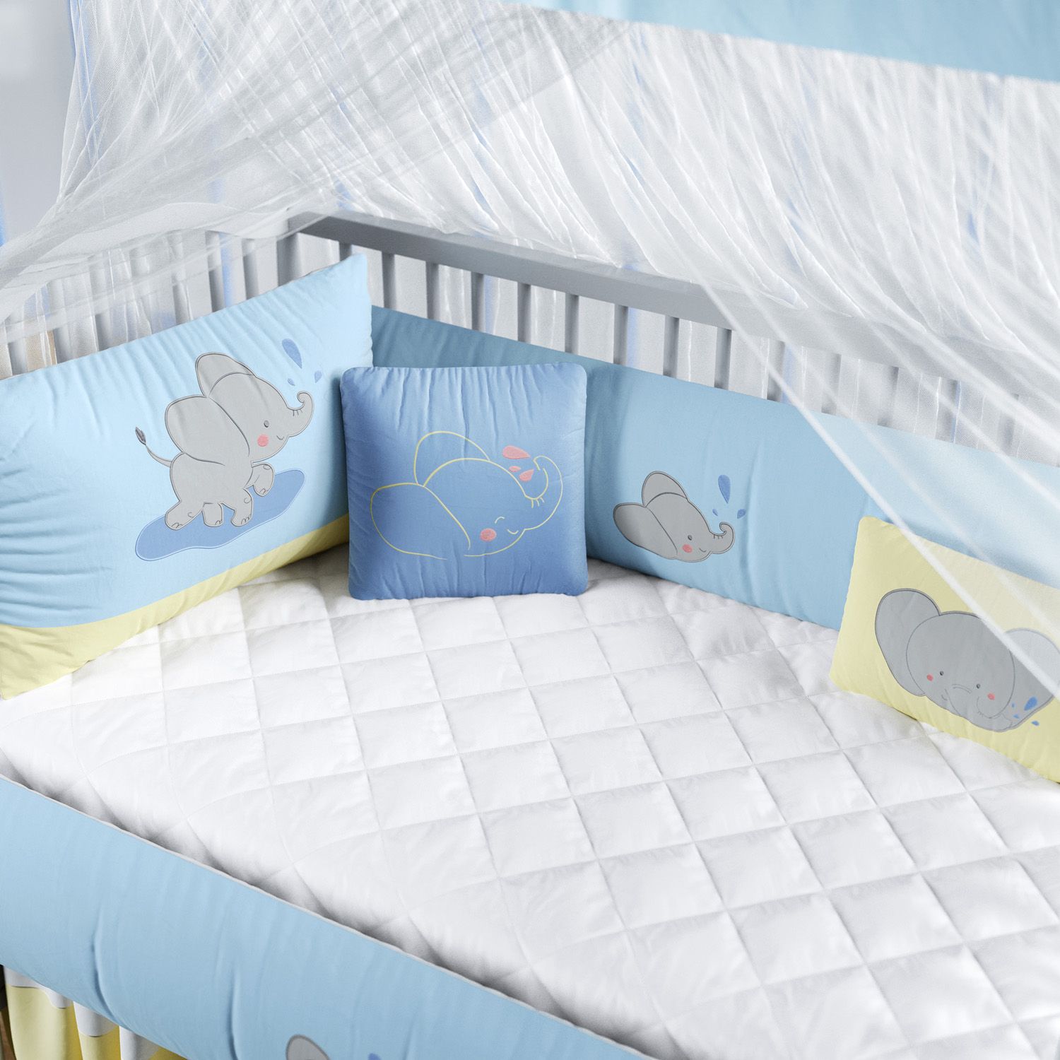 Kit Berço Elefantinho Baby