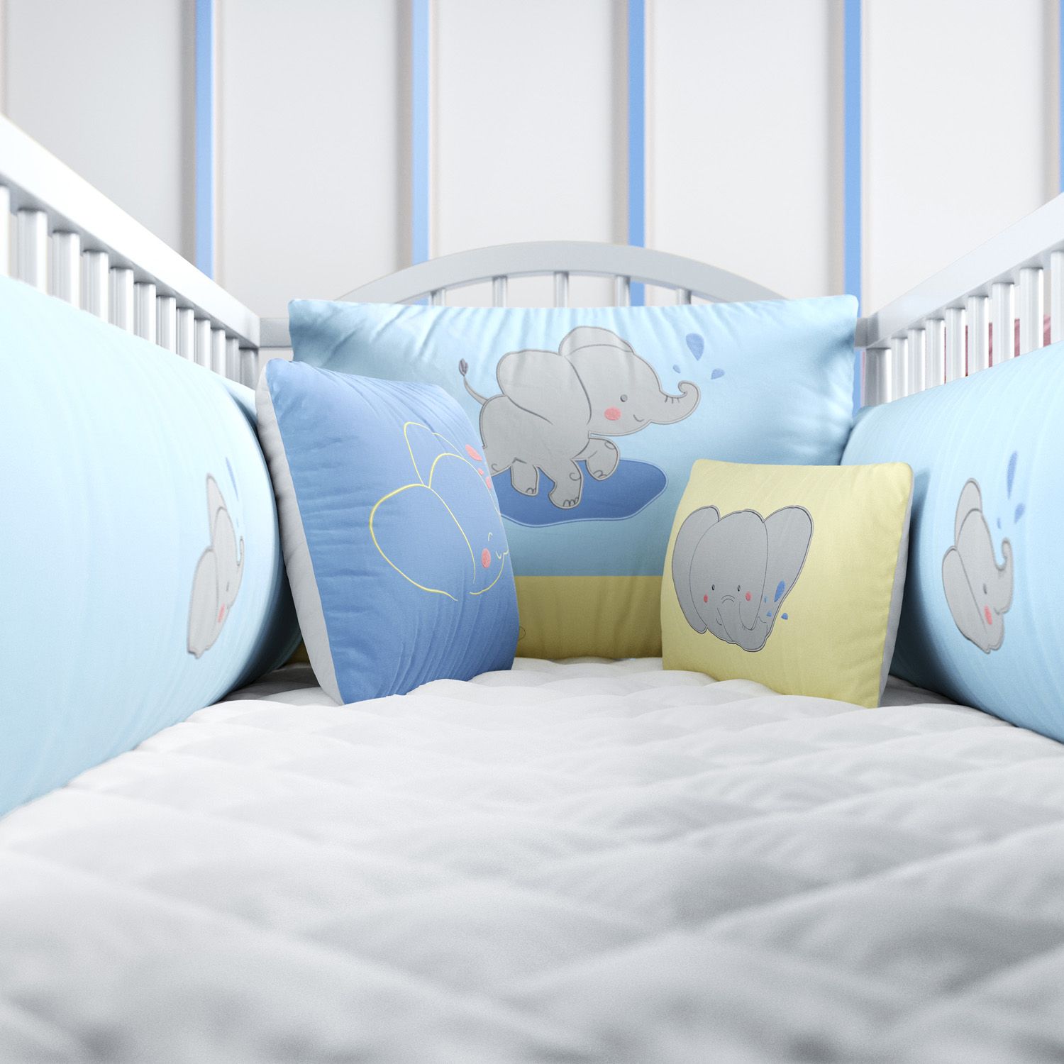 Kit Berço Elefantinho Baby