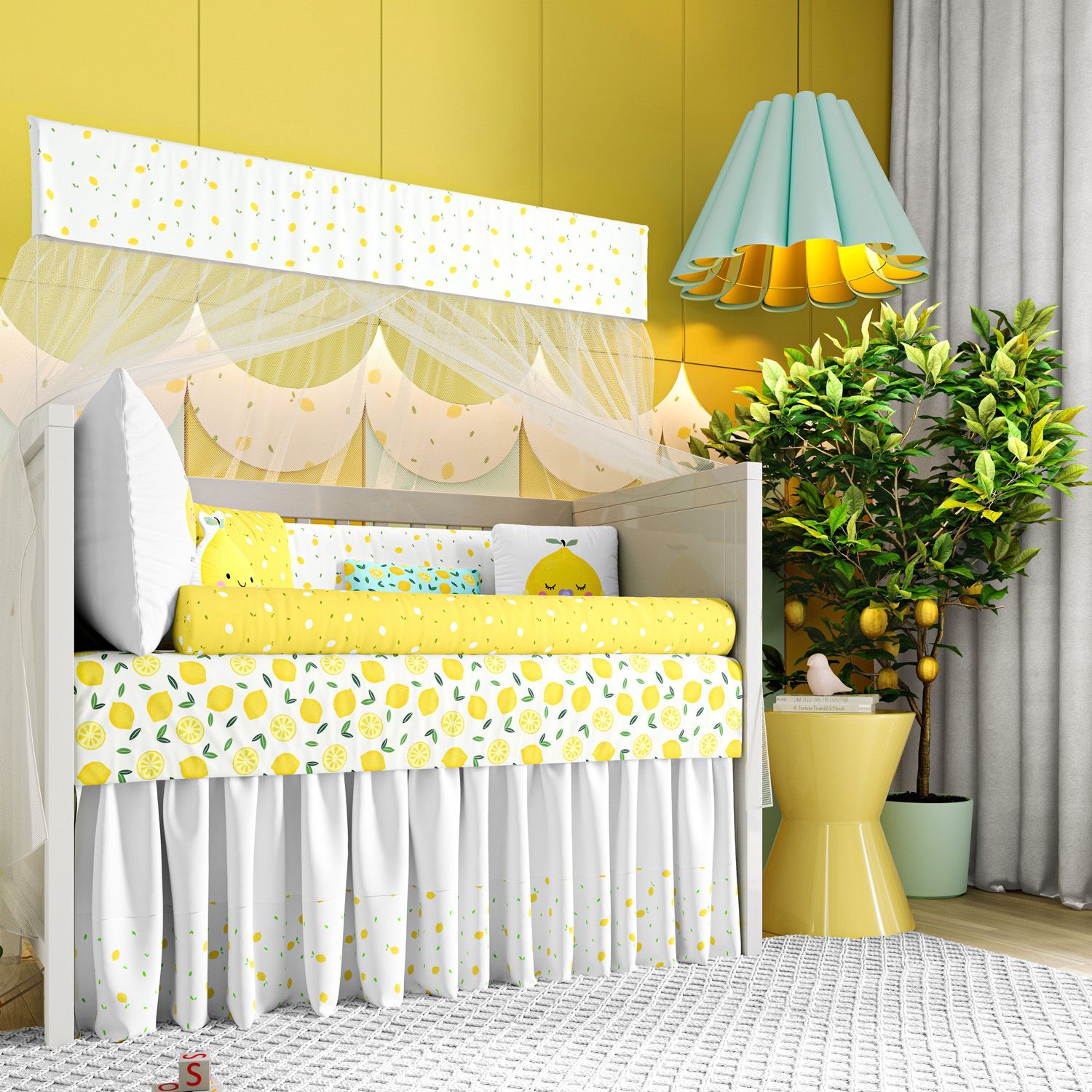 Kit Berço Limão Siciliano