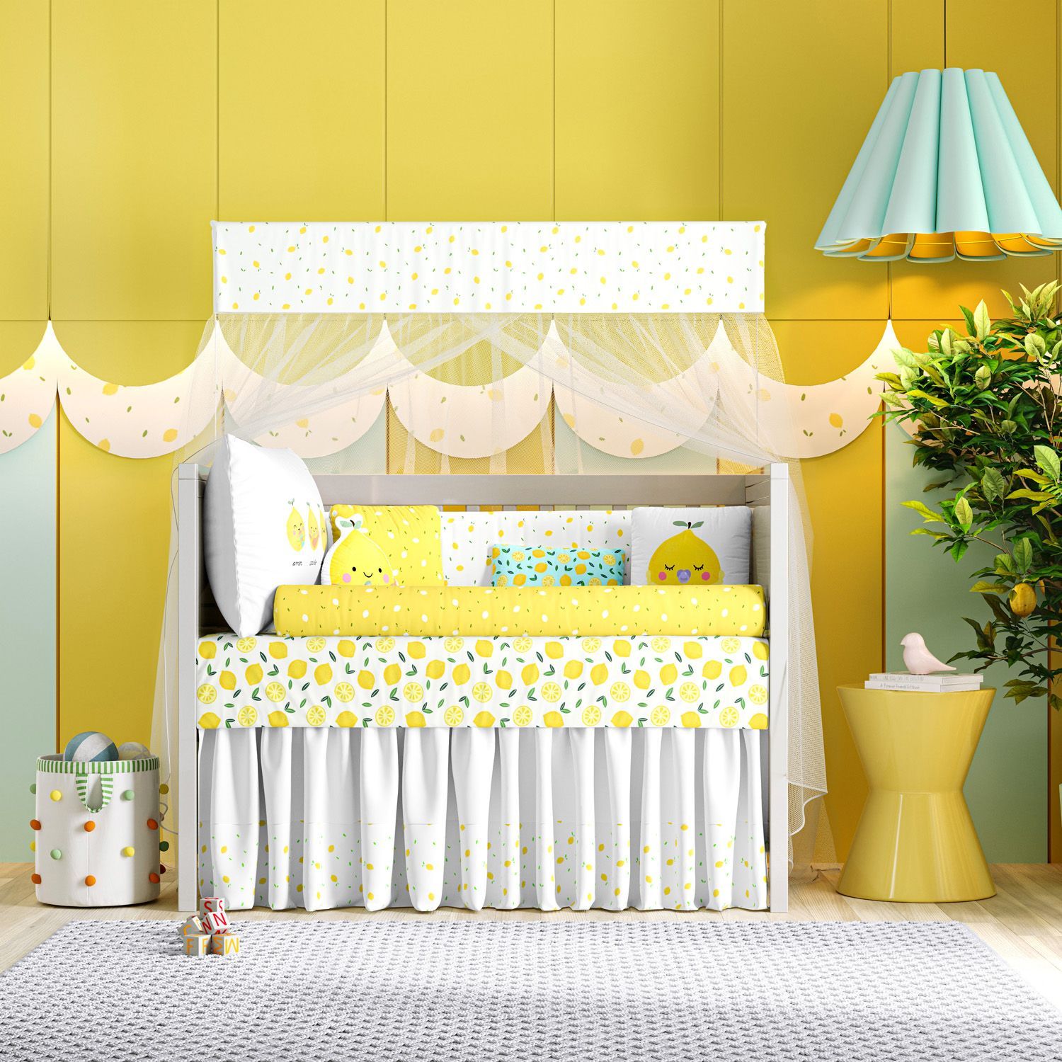 Kit Berço Limão Siciliano