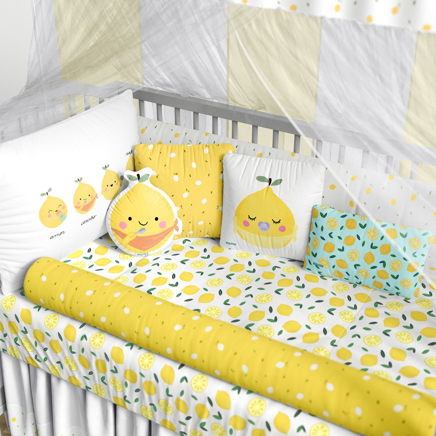 Kit Berço Limão Siciliano