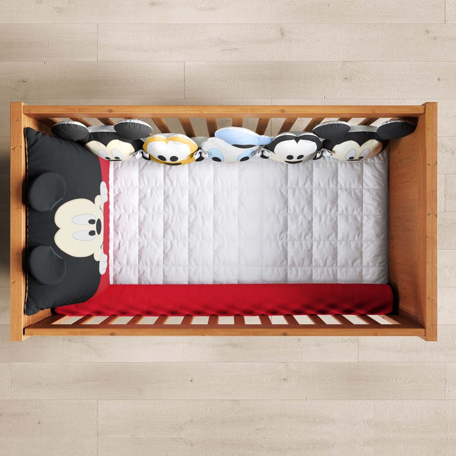 Kit Berço Amiguinhos Mickey Mouse