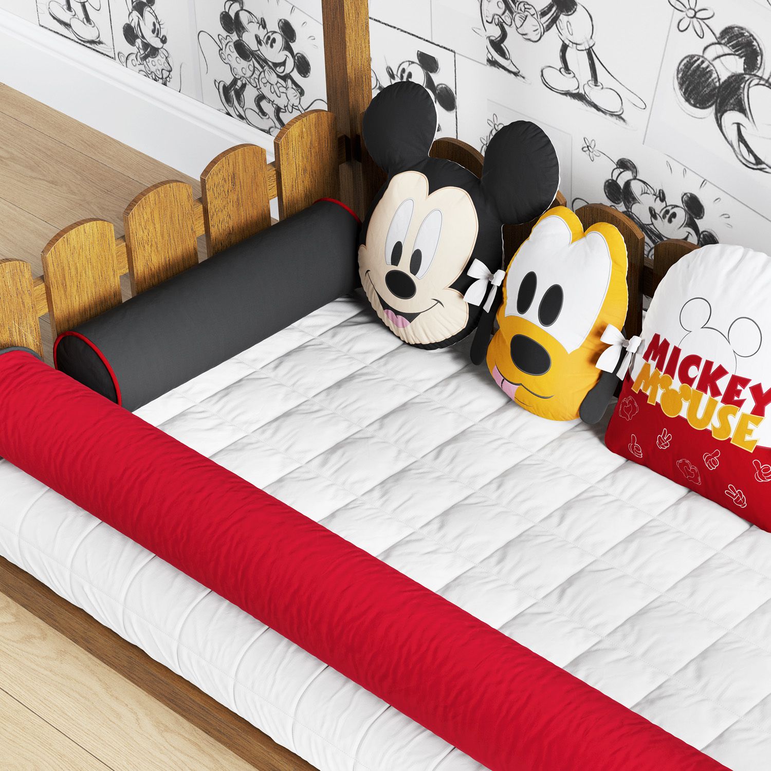 Kit Montessoriano Amiguinhos Mickey Mouse