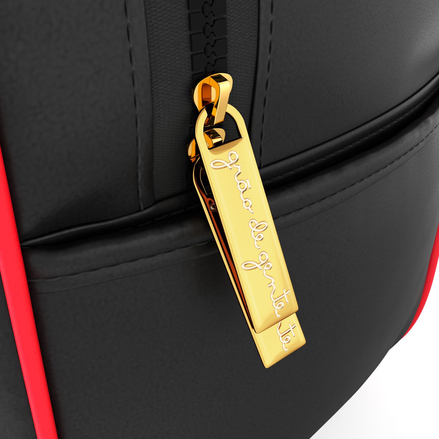 Mochila Maternidade Mickey Mouse Preto e Vermelho 36cm