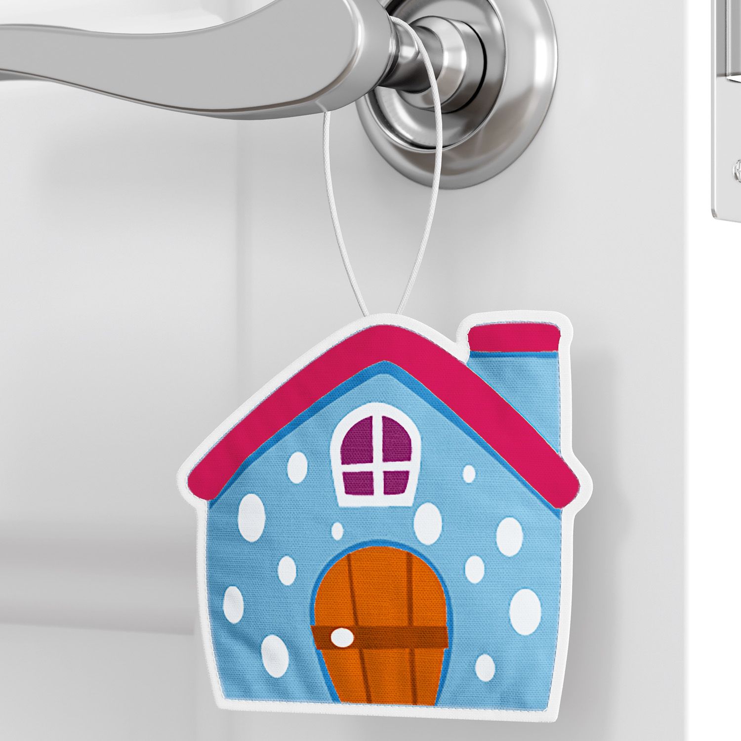 Enfeite Puxador Casinha Galinha Pintadinha