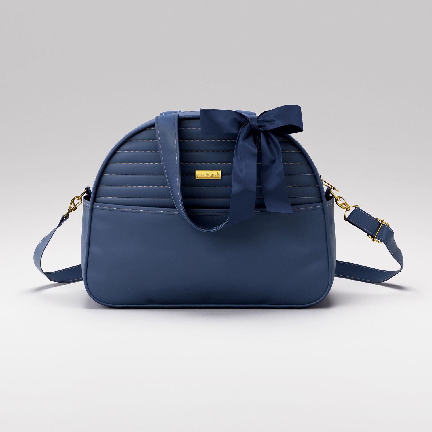 Bolsa Maternidade Clássica Azul 35cm