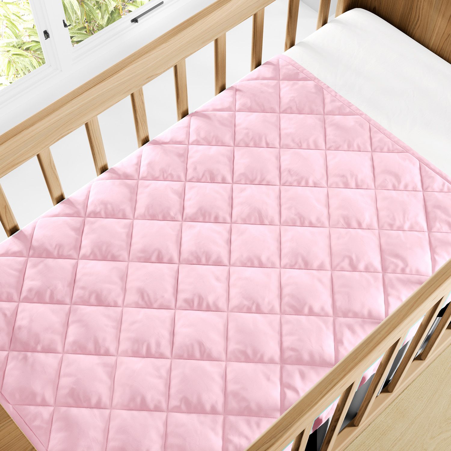 Edredom de Berço Rosa Chiclete