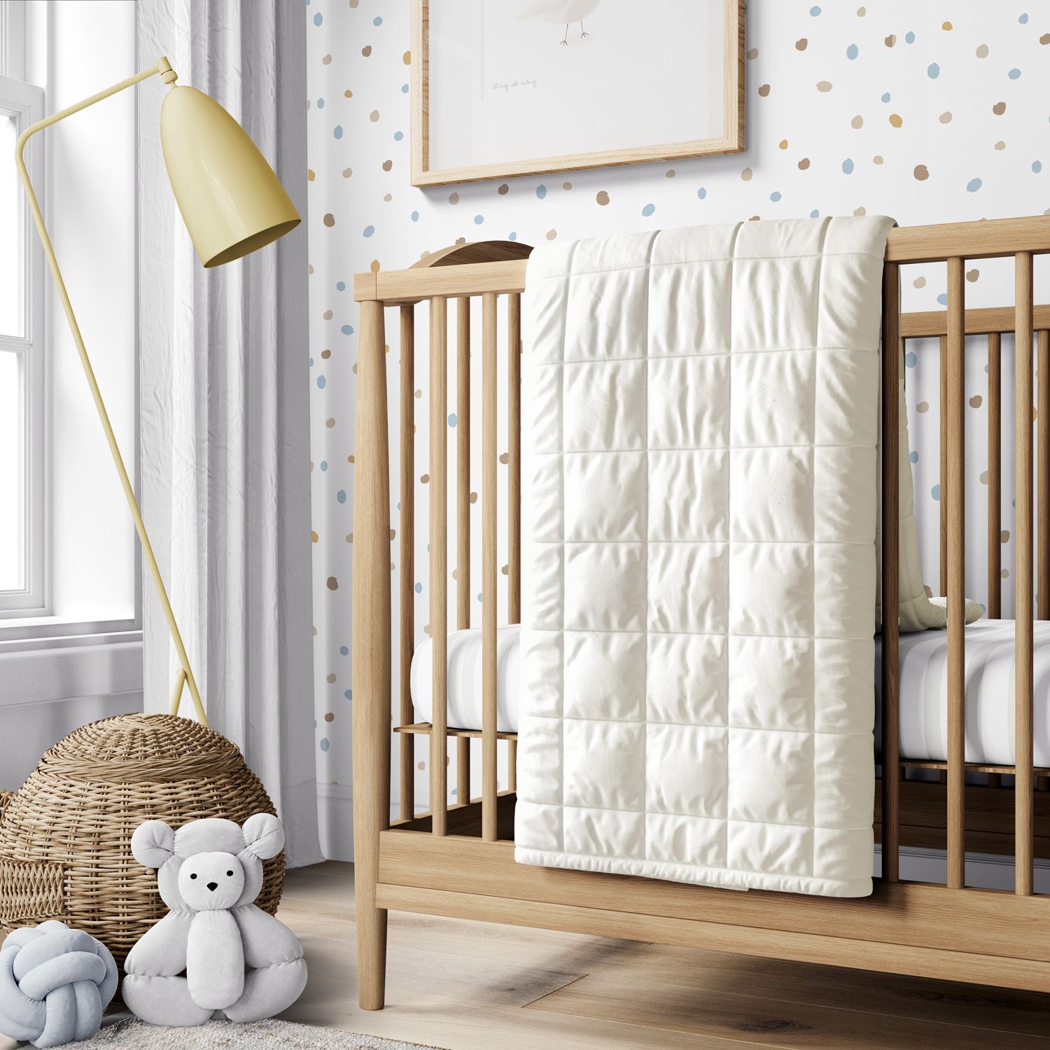 Edredom Branco Clássico