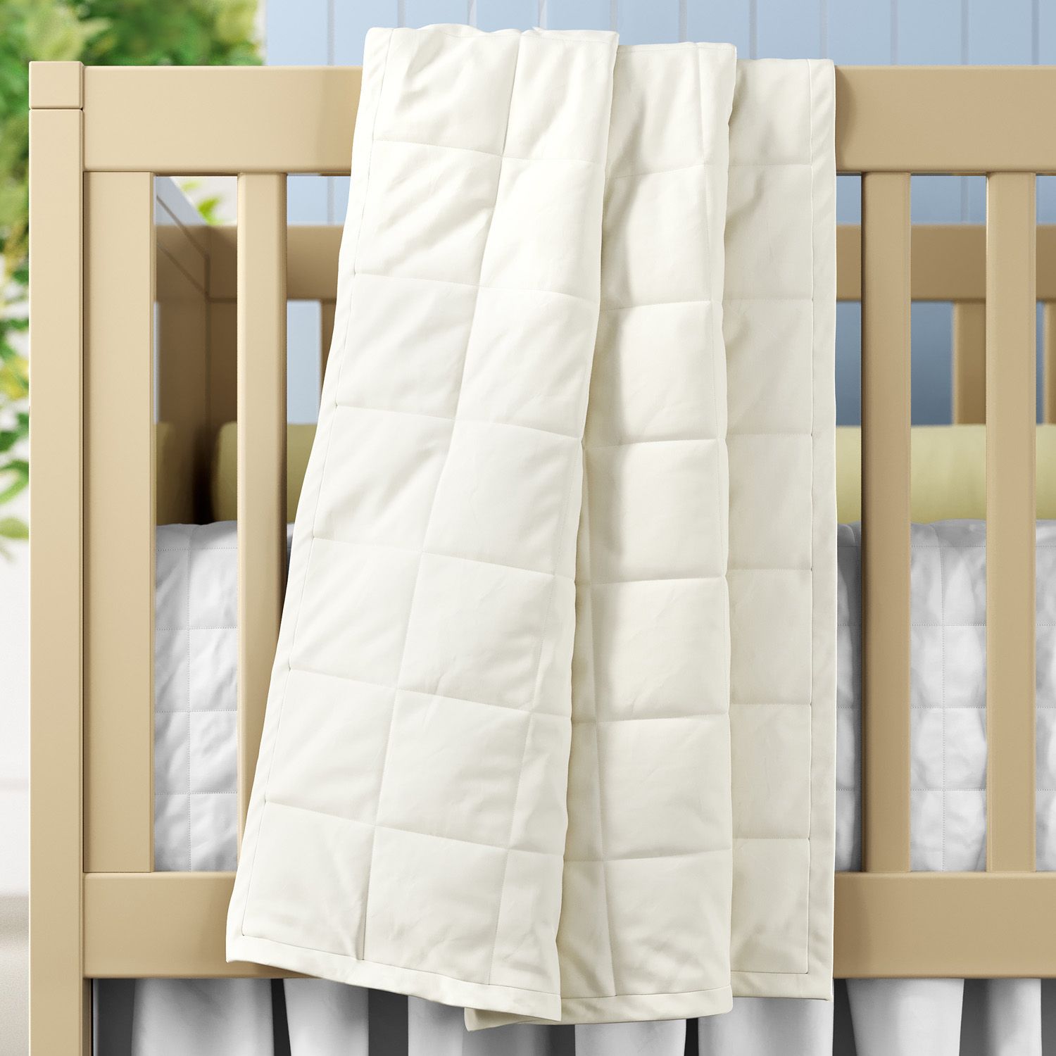 Edredom de Berço Matelassê Bege