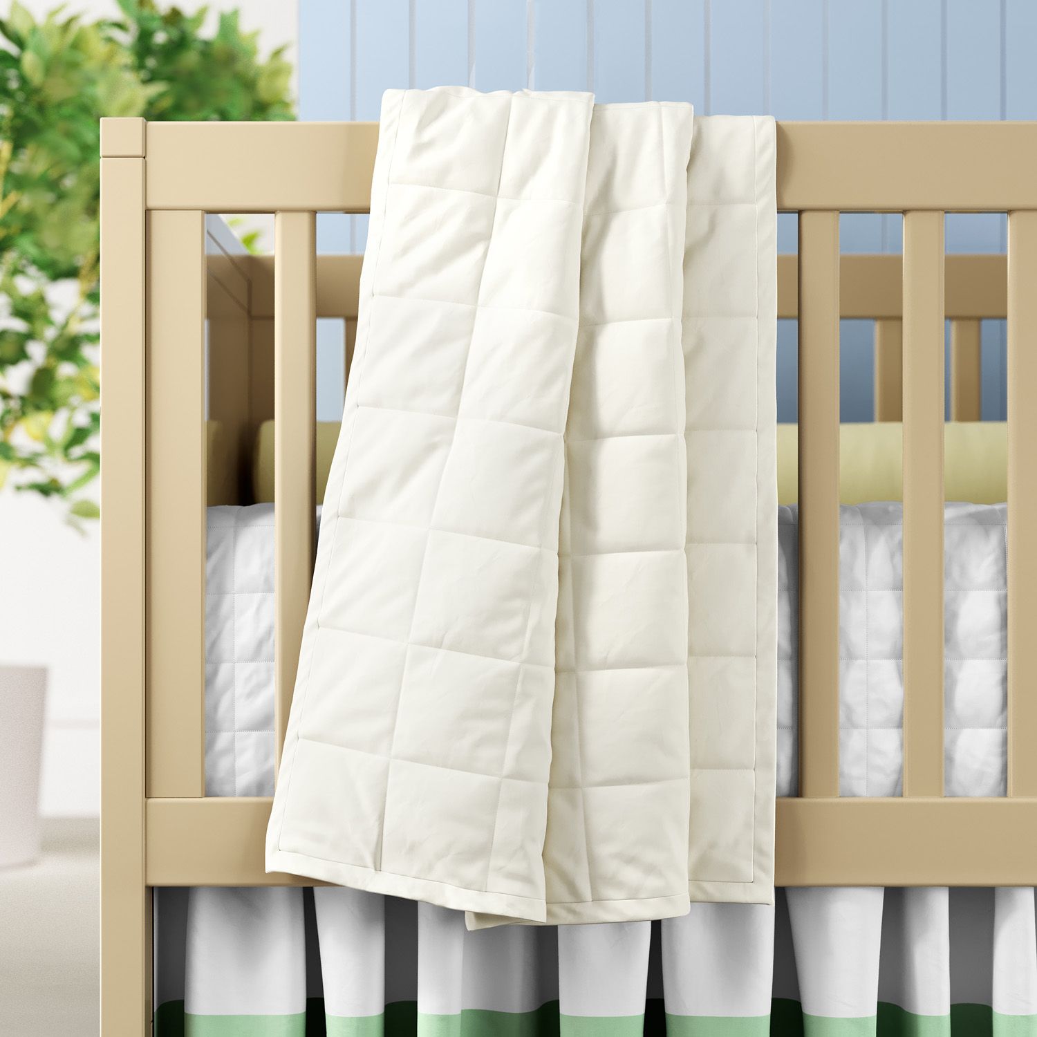 Edredom de Berço Matelassê Bege