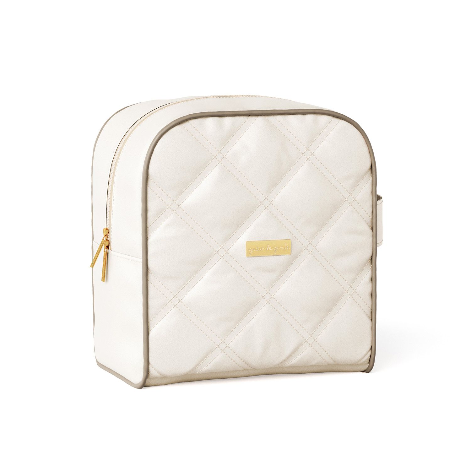 Necessaire Branco Luxo 21cm