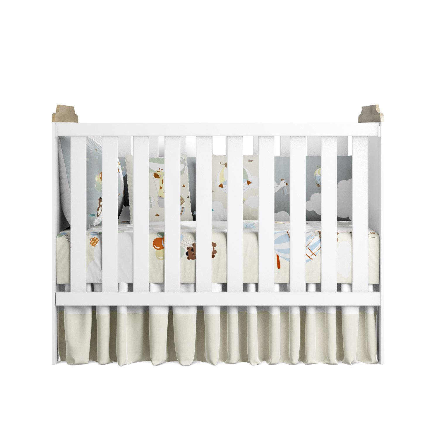 Berço Americano Branco Meli