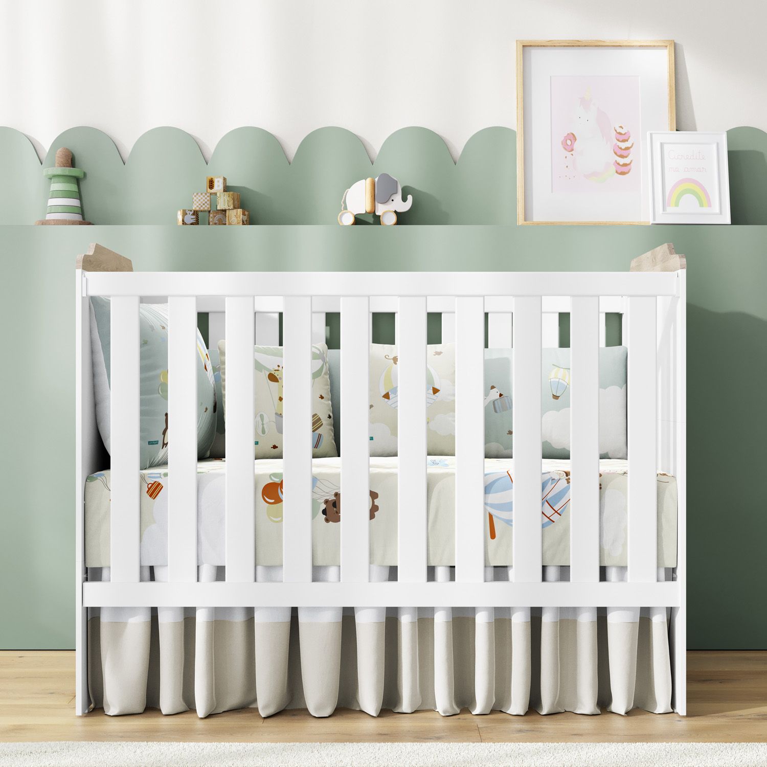 Berço Americano Branco Meli