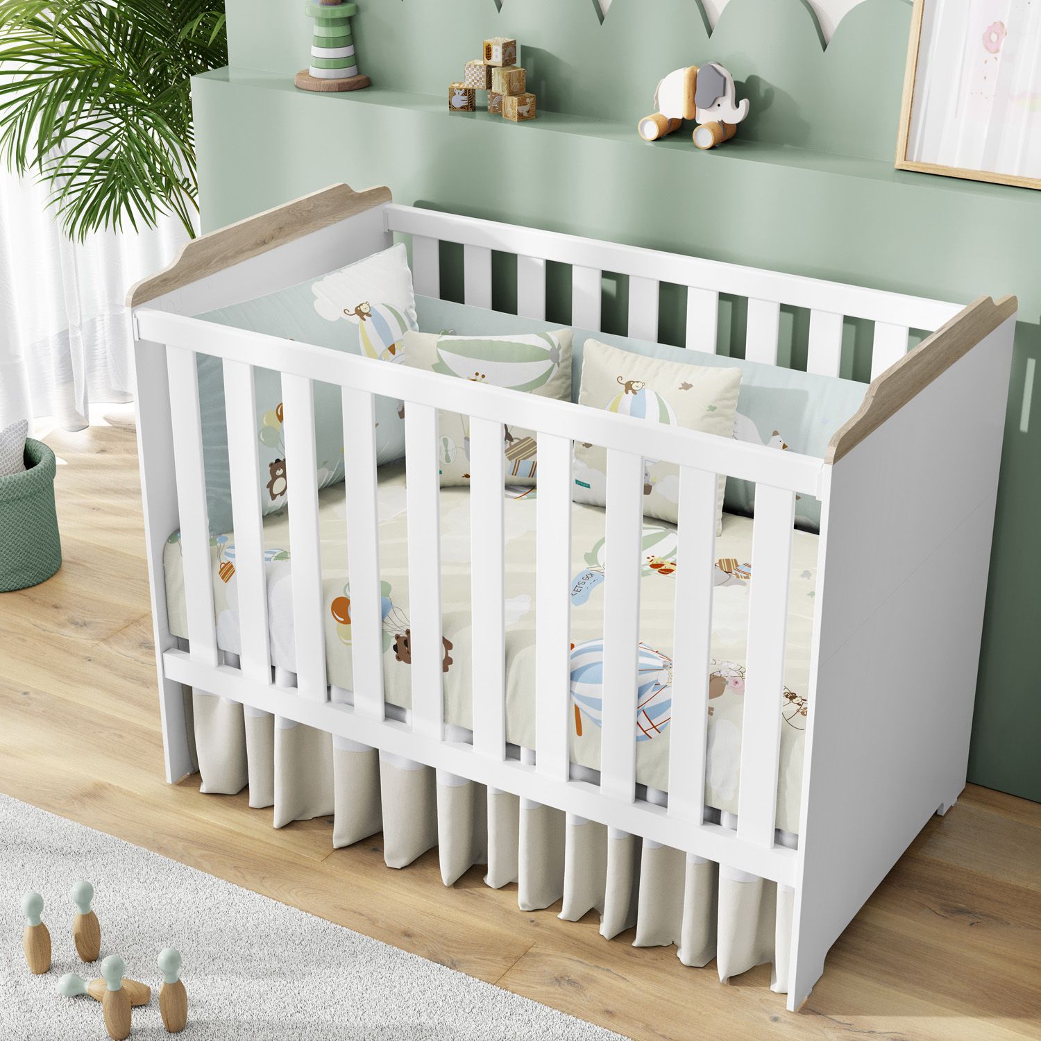 Berço Americano Branco Meli