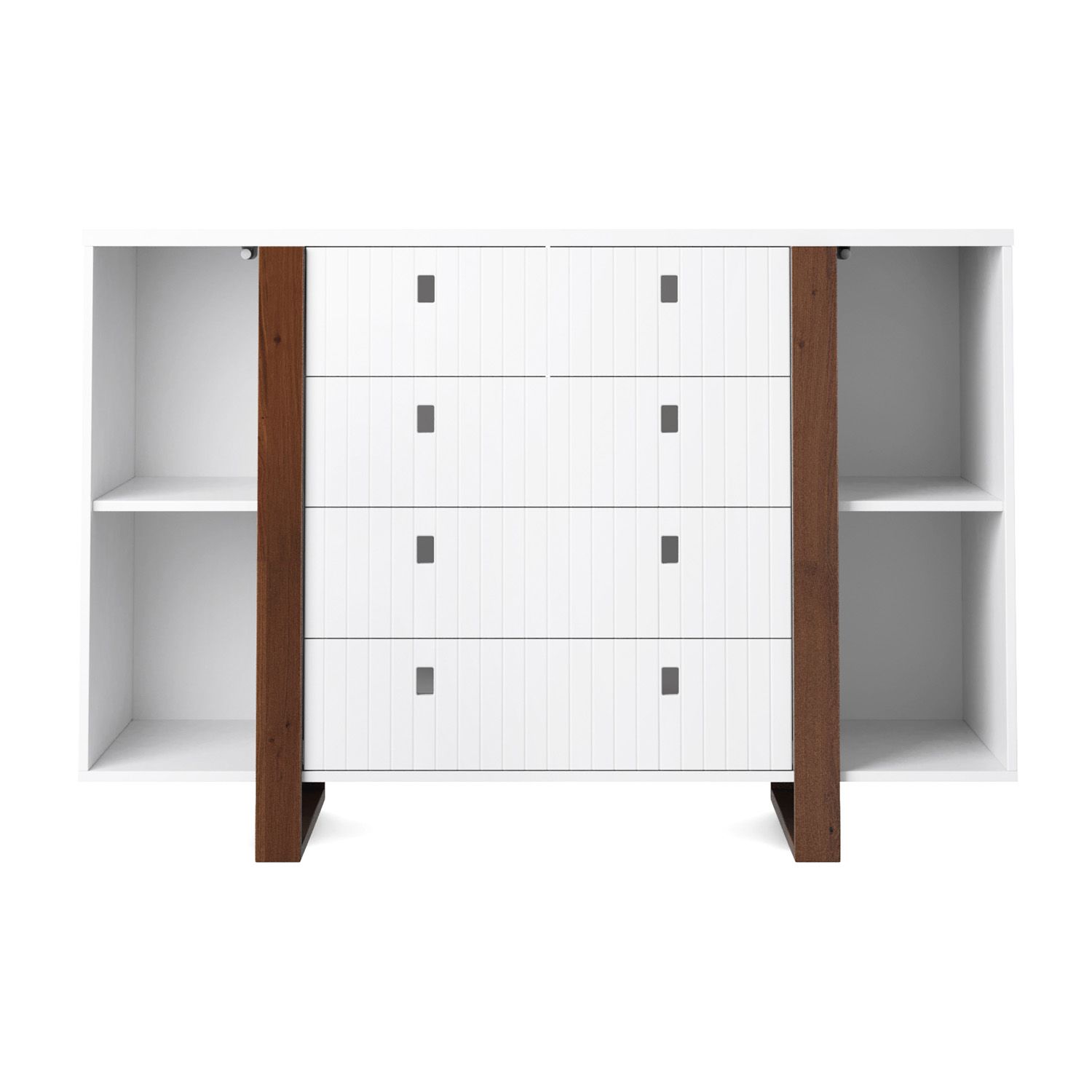 Cômoda Infantil Branco com Porta Dominó